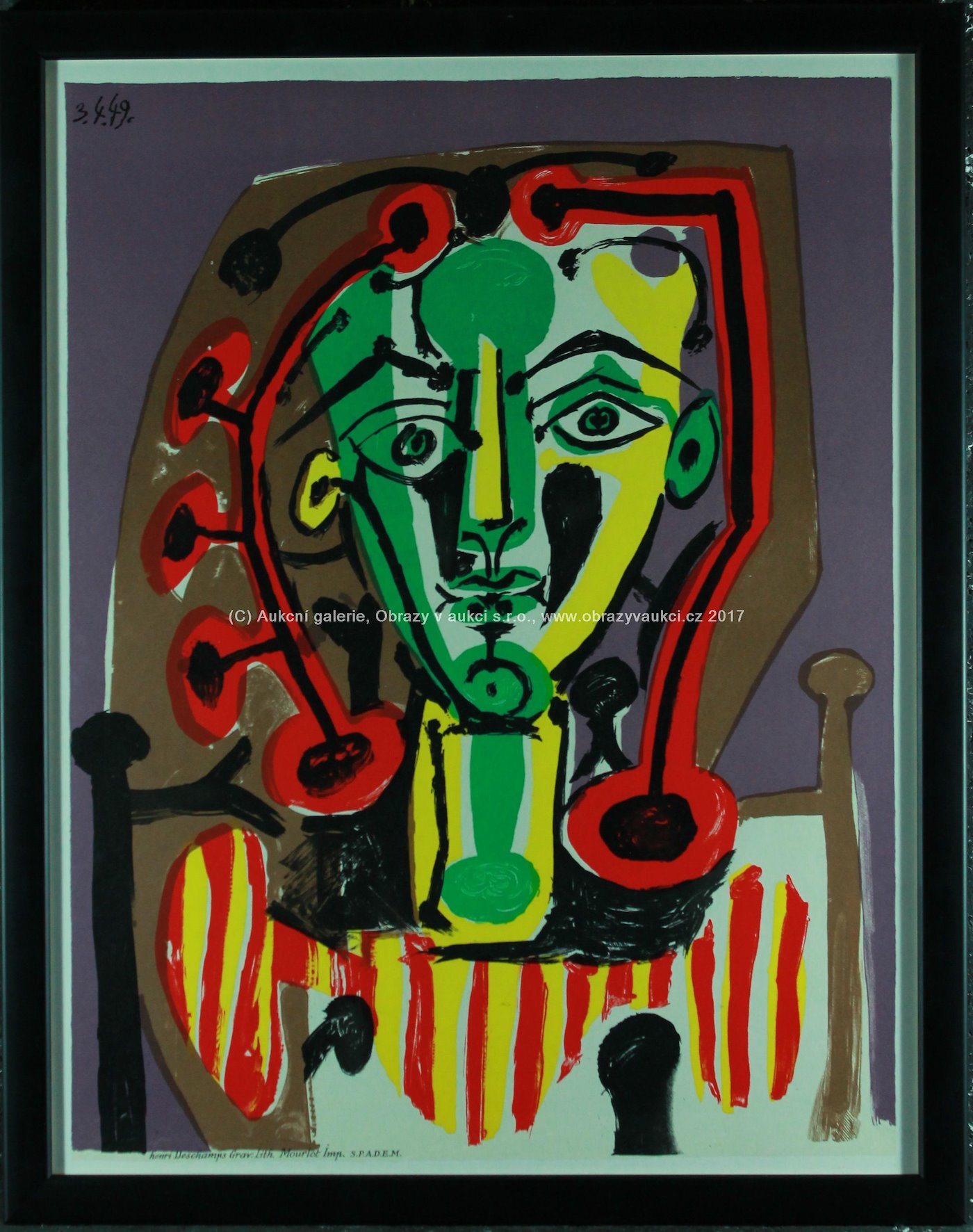 Pablo Picasso - Figura ženy