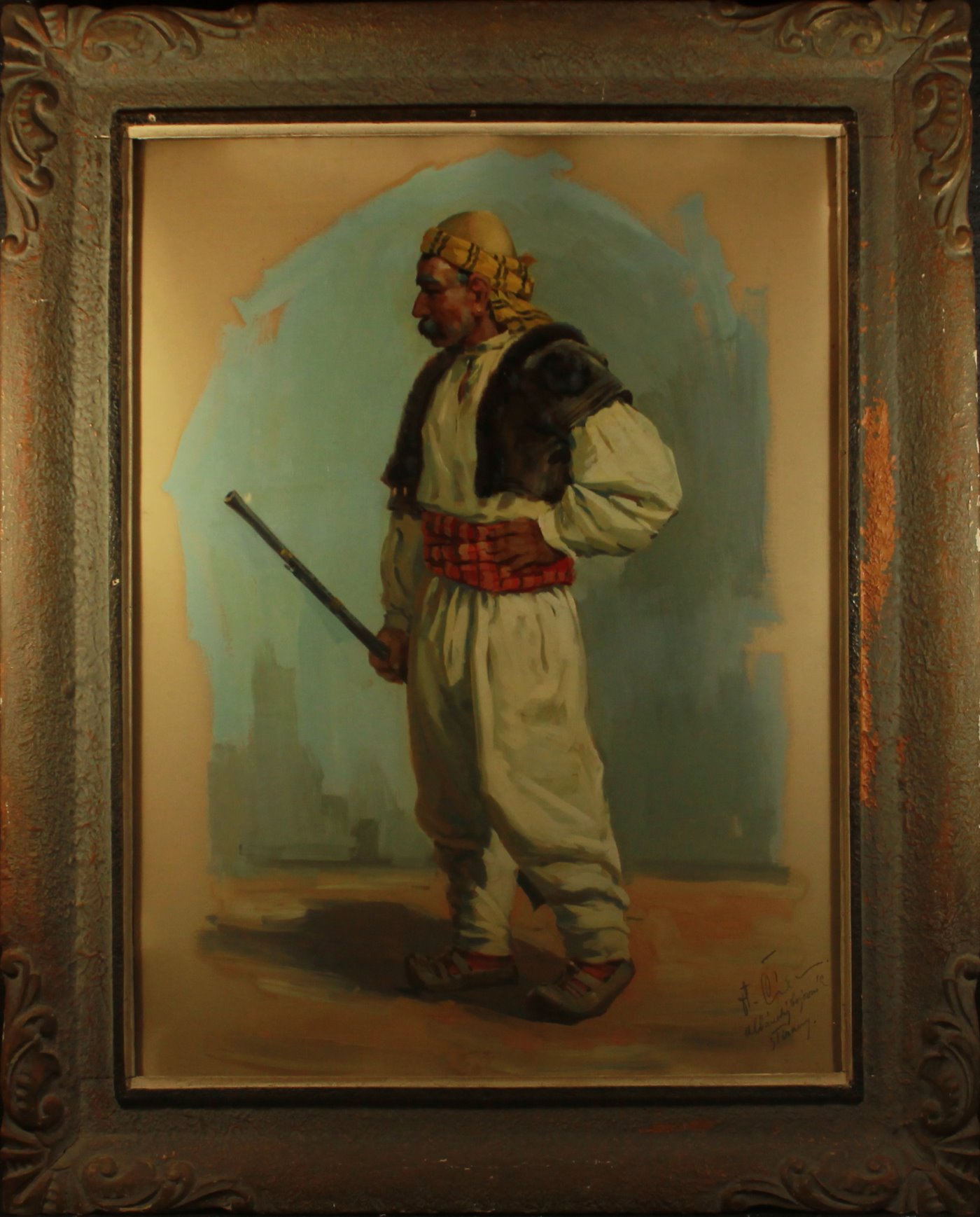 Otakar Číla - Albánský bojovník z Tirany