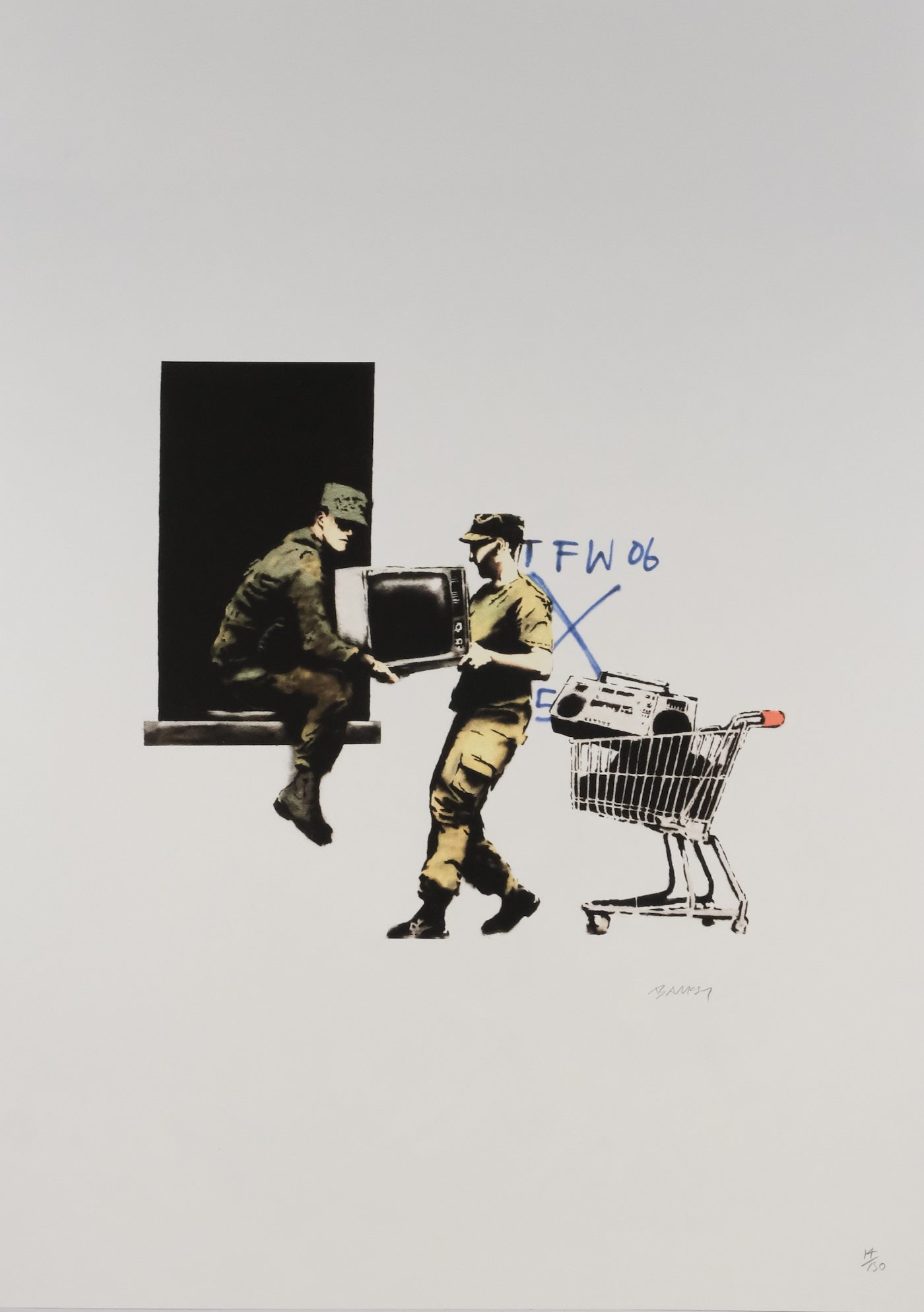 Banksy - Looting Soldiers