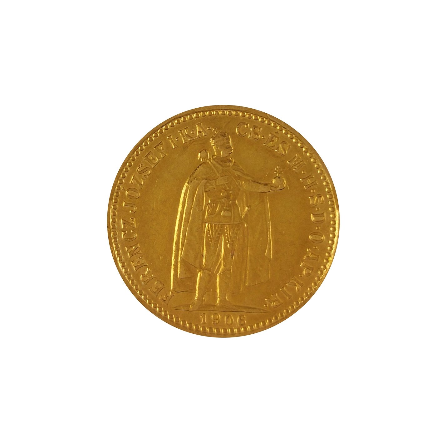 .. - Rakousko Uhersko zlatá 10 Koruna 1906 K.B. uherská