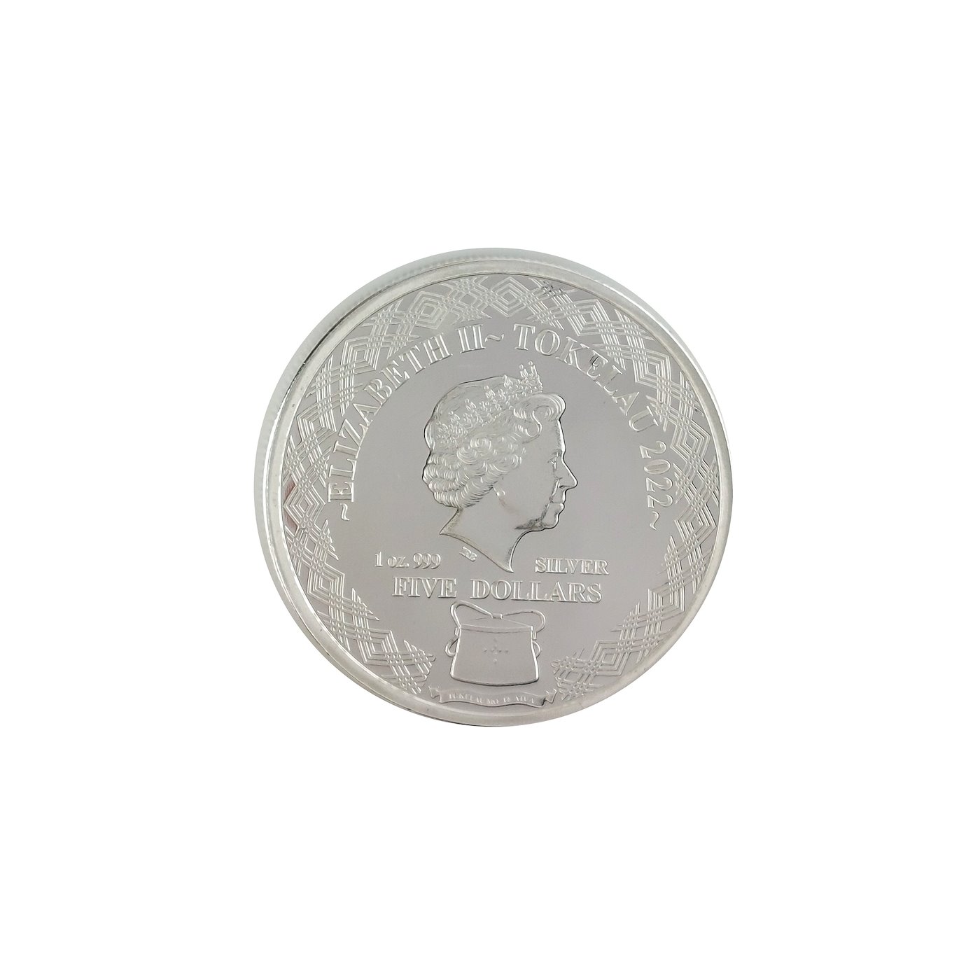 .. - Znamení zvěrokruhu stříbrná mince Tokelau 2022 znamení RYBY