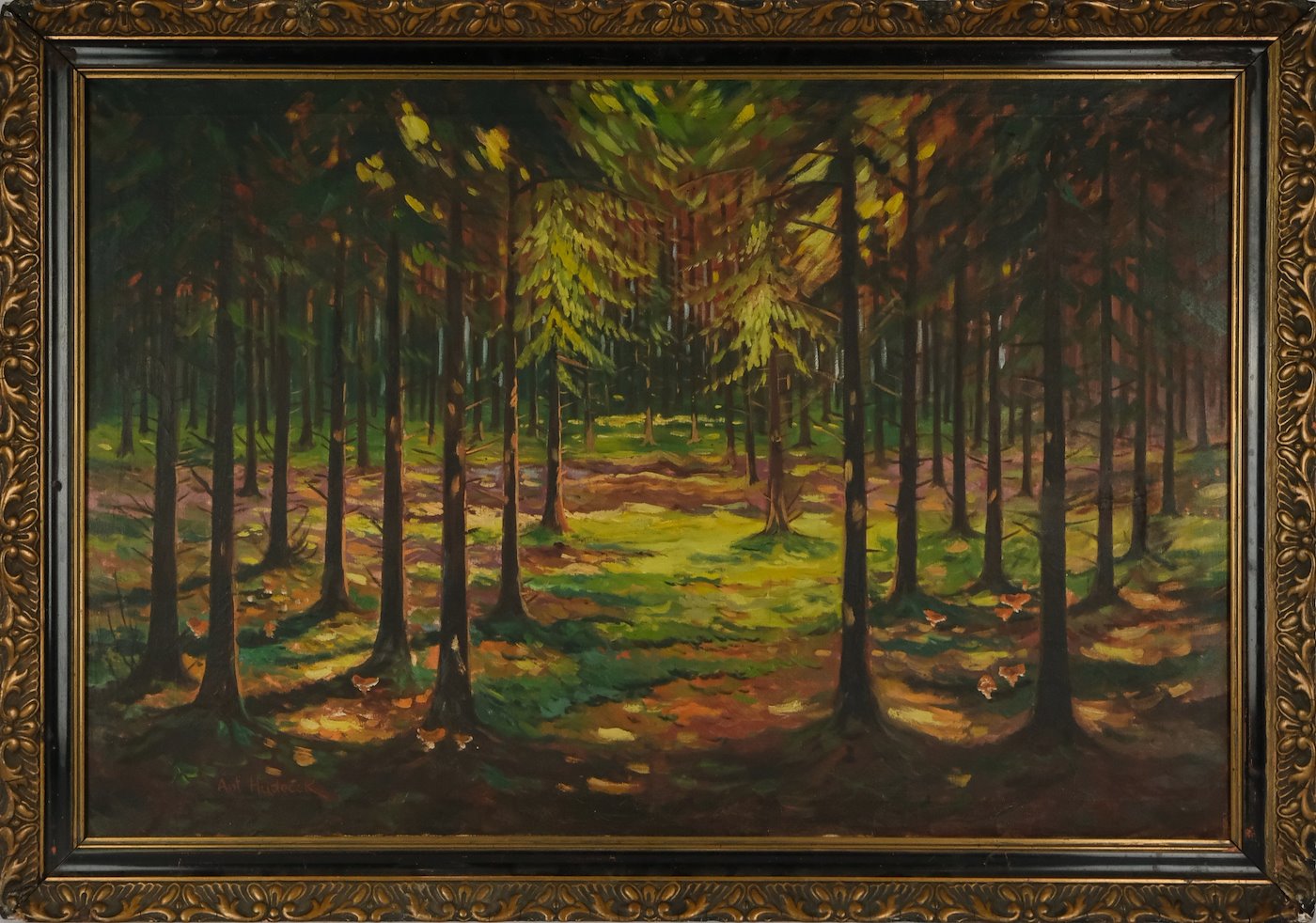 Antonín Hudeček - Slunný les