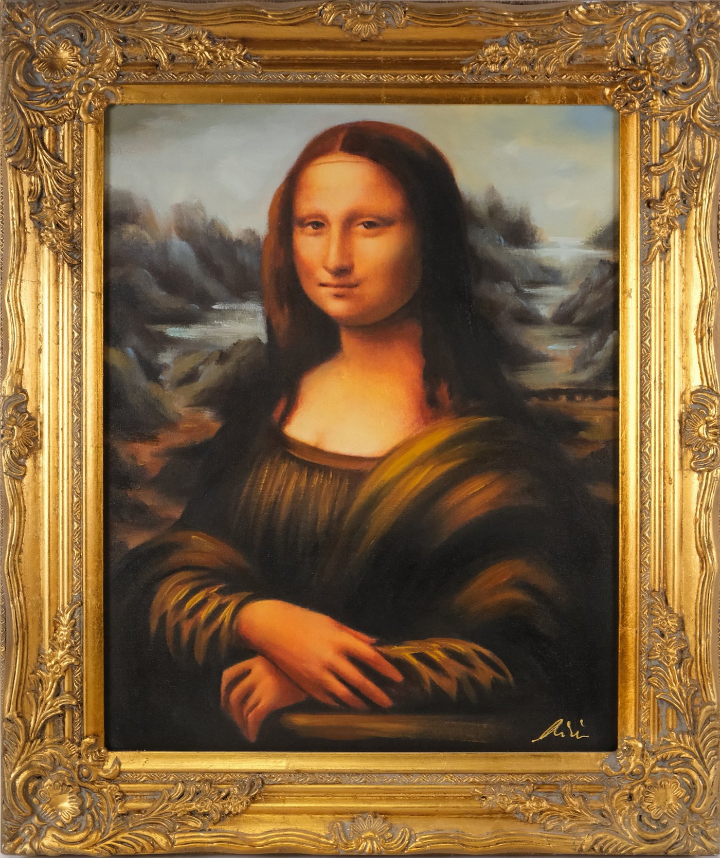 signatura nečitelná - Mona Lisa
