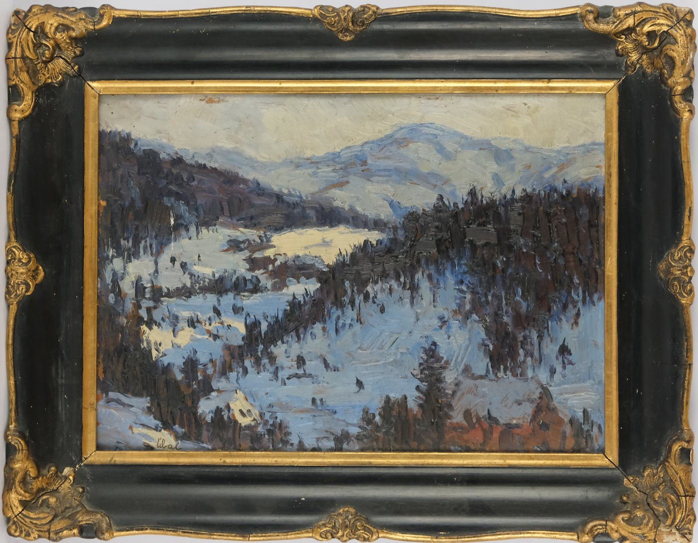 František Líbal - Zima v horách