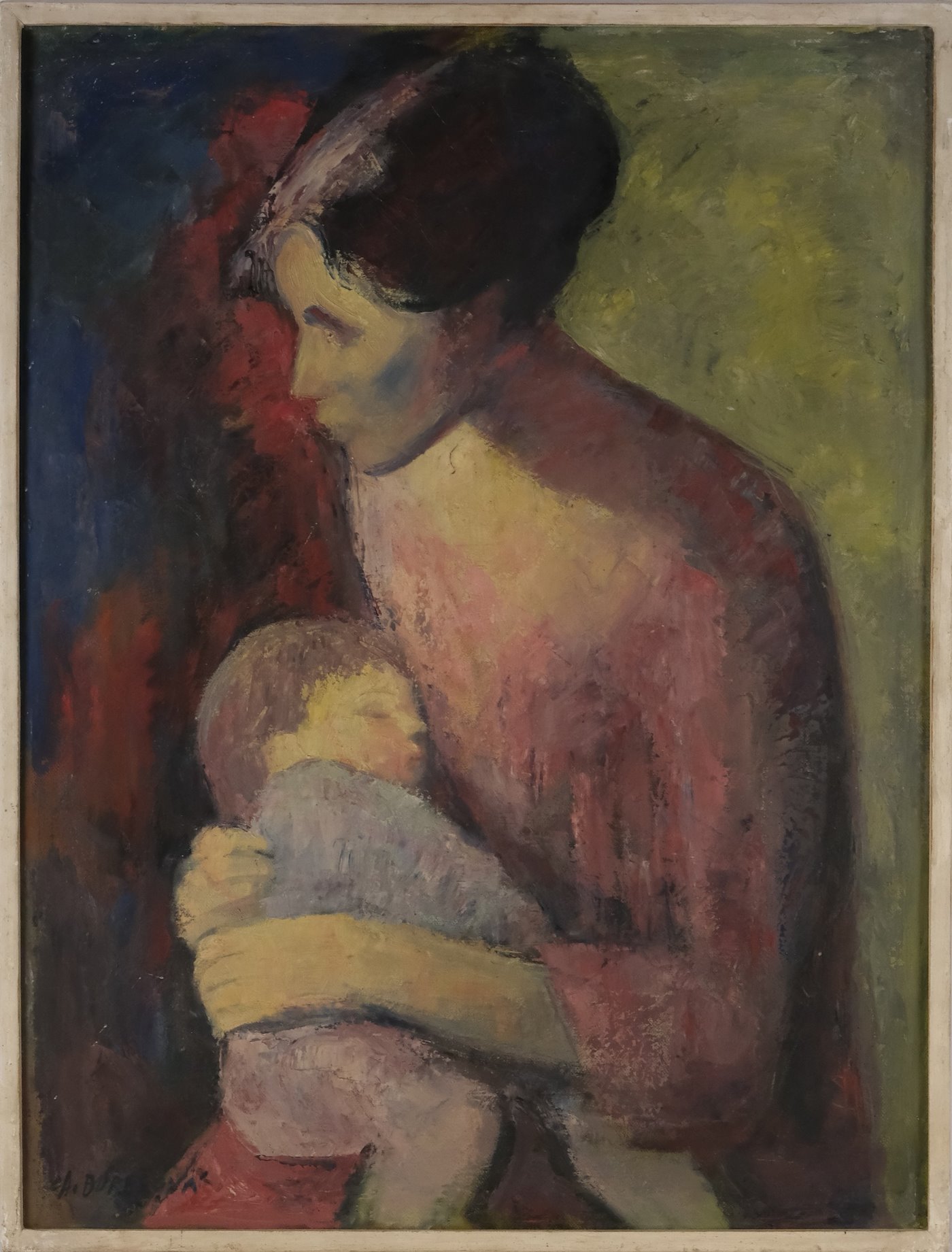 Charlotta Burešová - Matka s dítětem I.