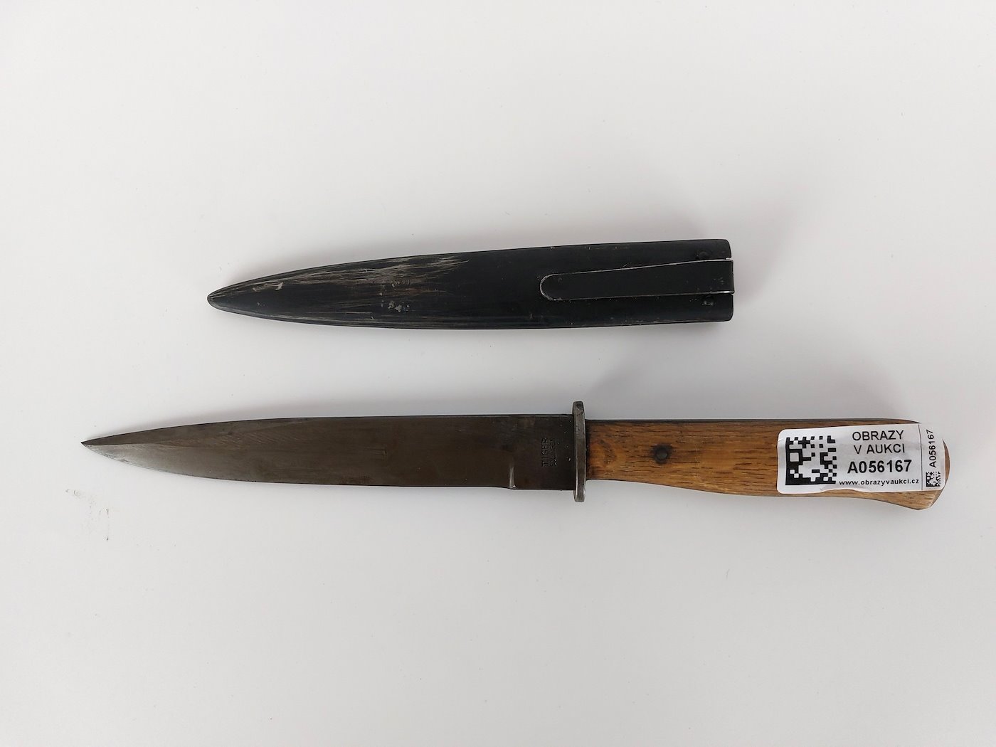 Neznámý autor - Útočný nůž WH, firma Tiger, Solingen, prvotřídní stav