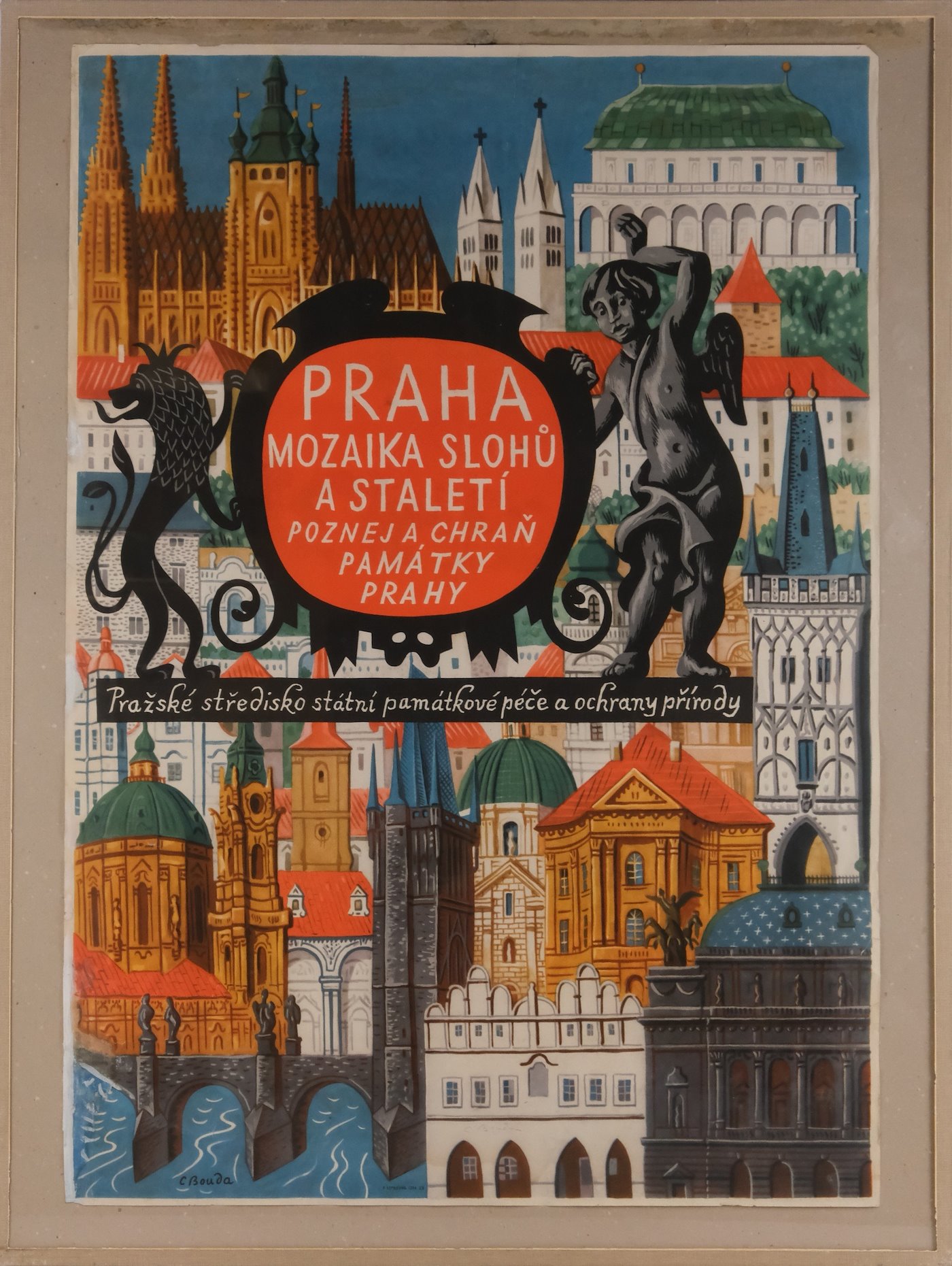 Cyril Bouda - Praha mozaika slohů a staletí 