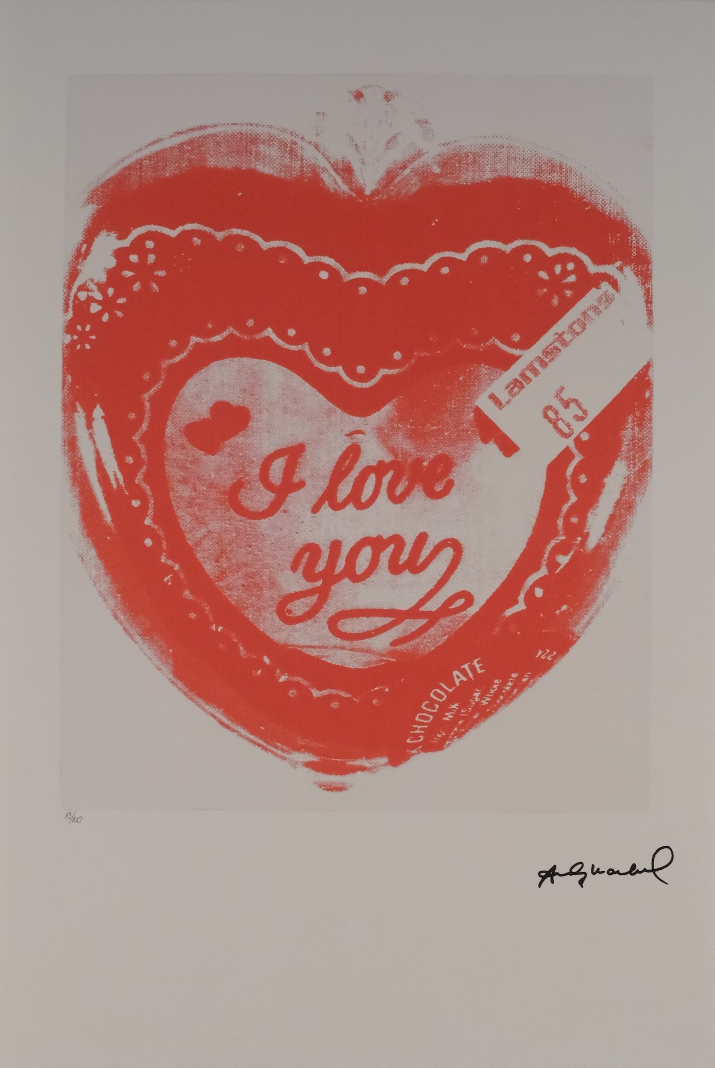 Andy Warhol - I love you