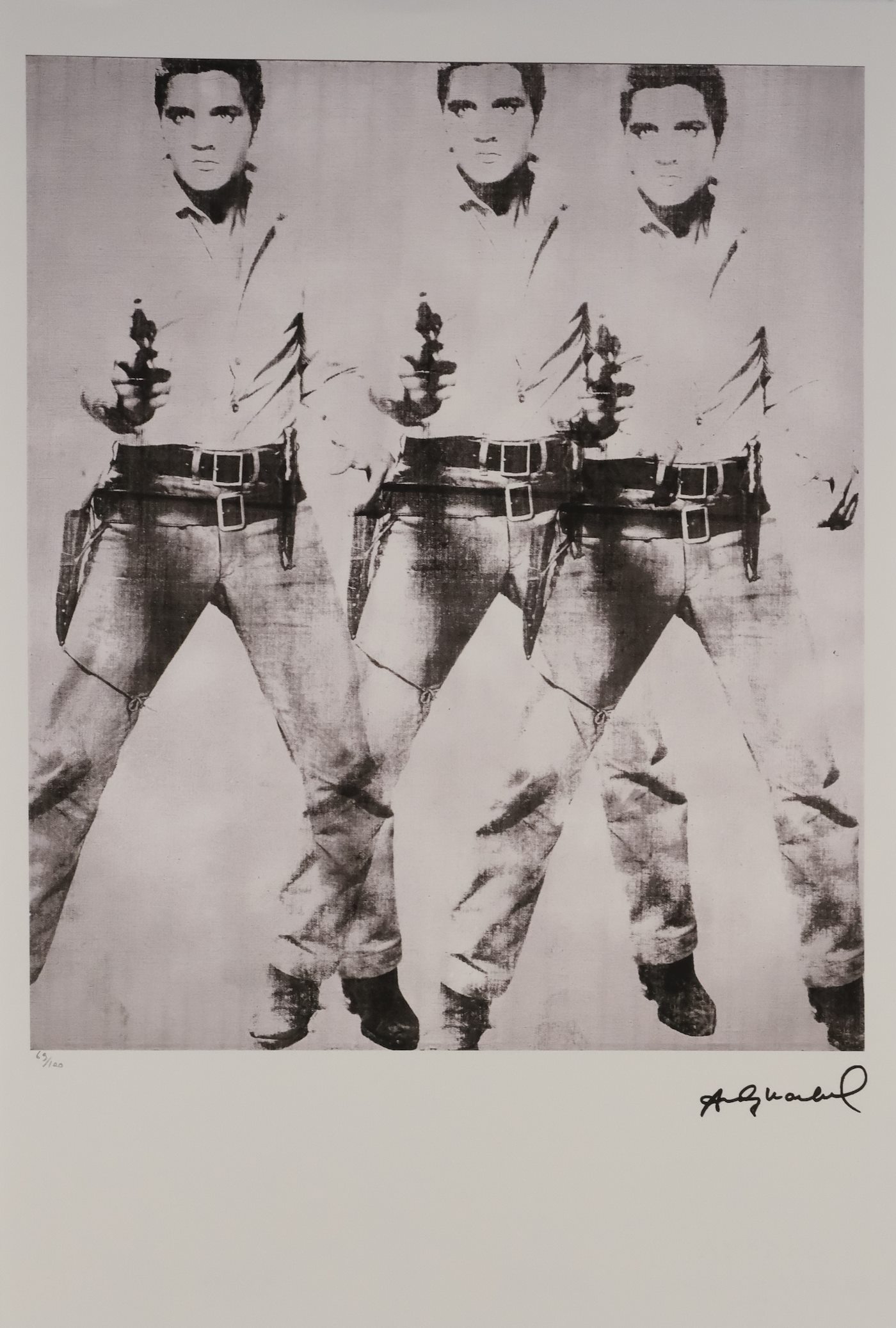 Andy Warhol - Třikrát Elvis