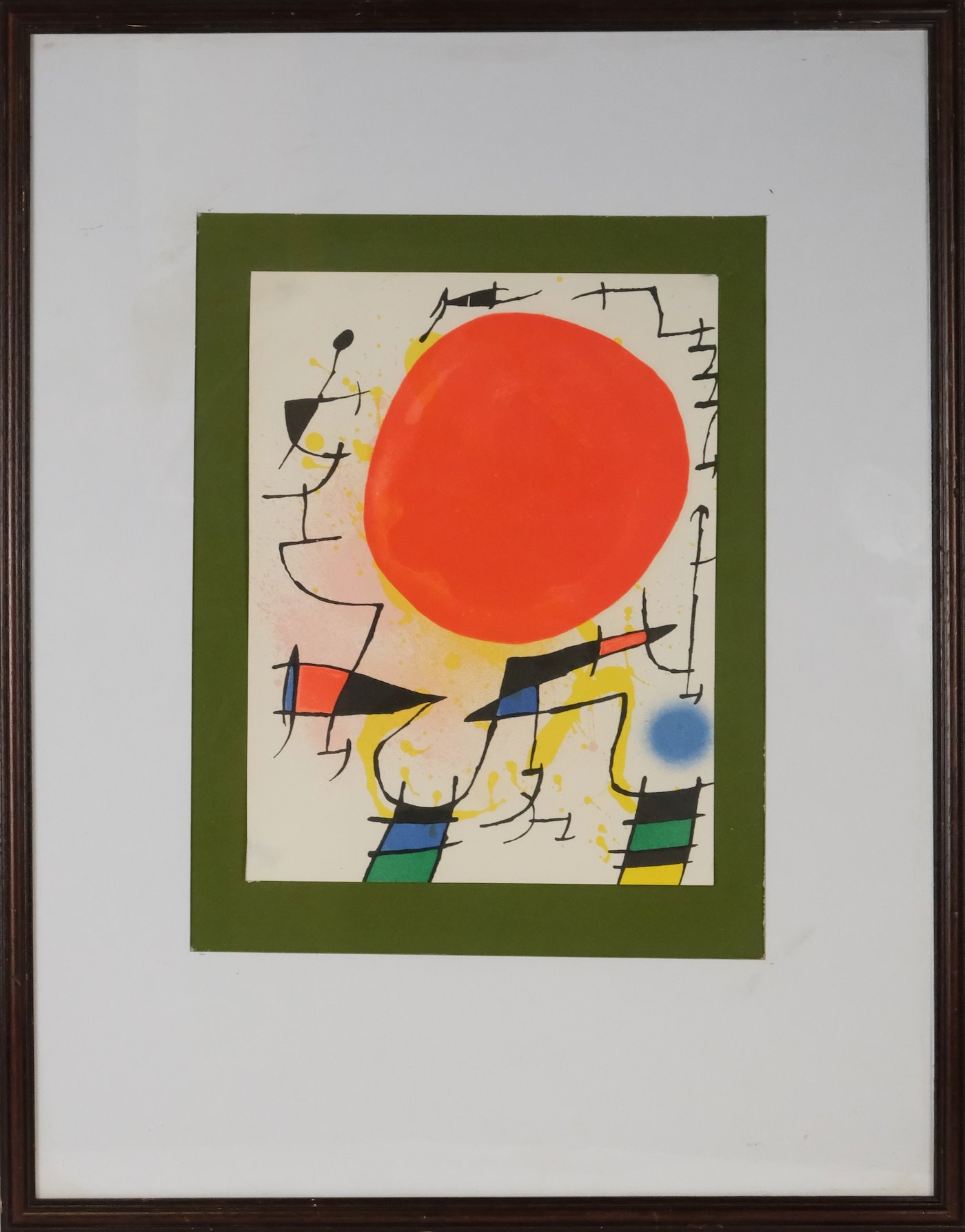 Joan Miró - Sola Rouge