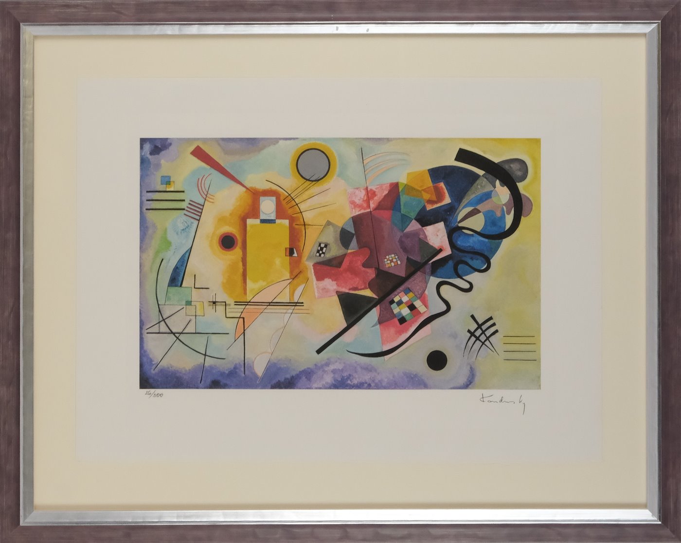 Vasilij Kandinsky - Yellow - Red - Blue