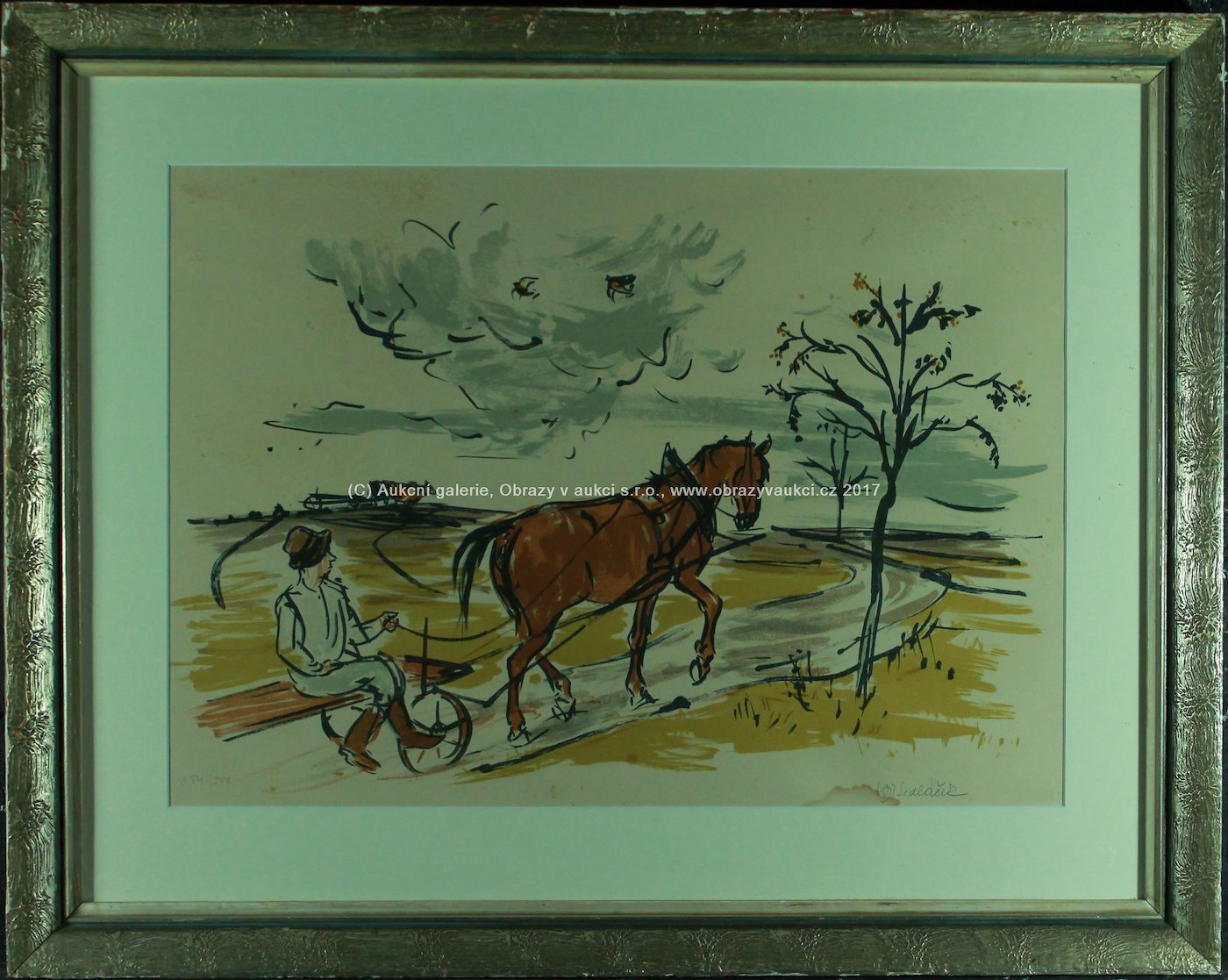 Vojtěch Sedláček - Muž s koněm