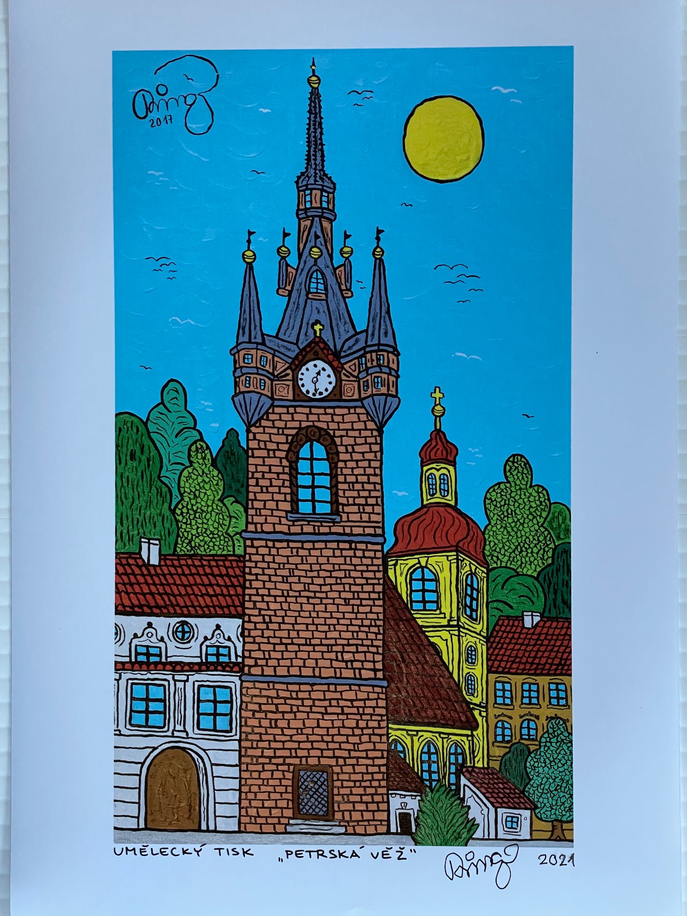 František Ringo Čech - Petrská věž
