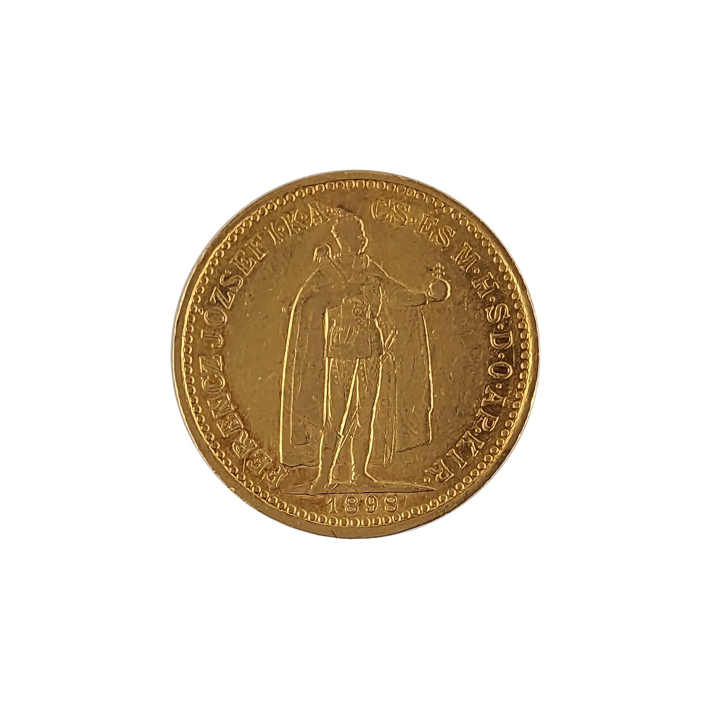 .. - Rakousko Uhersko zlatá 10 Koruna 1898 K.B. uherská