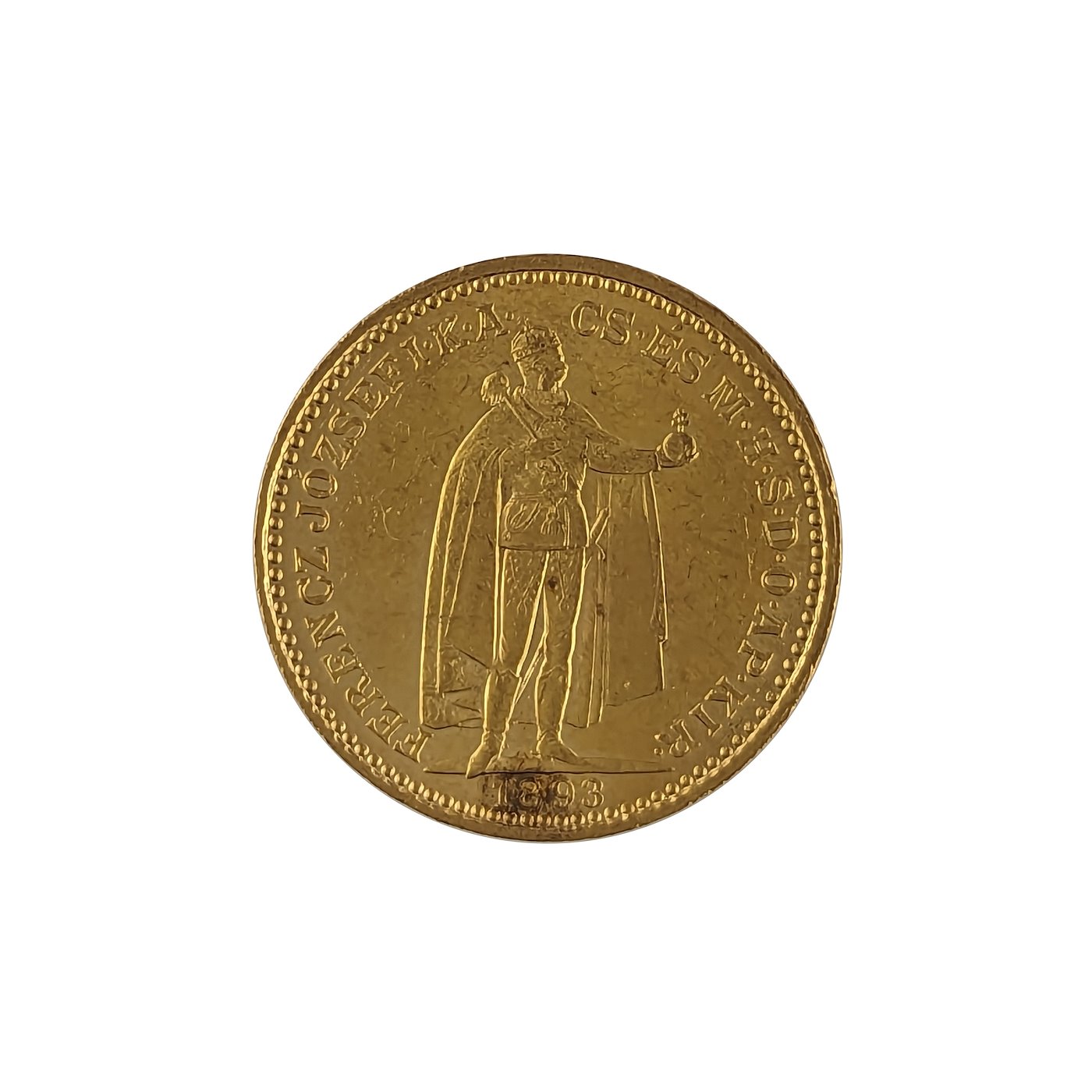 .. - Rakousko Uhersko zlatá 20 Koruna 1893 K.B. uherská