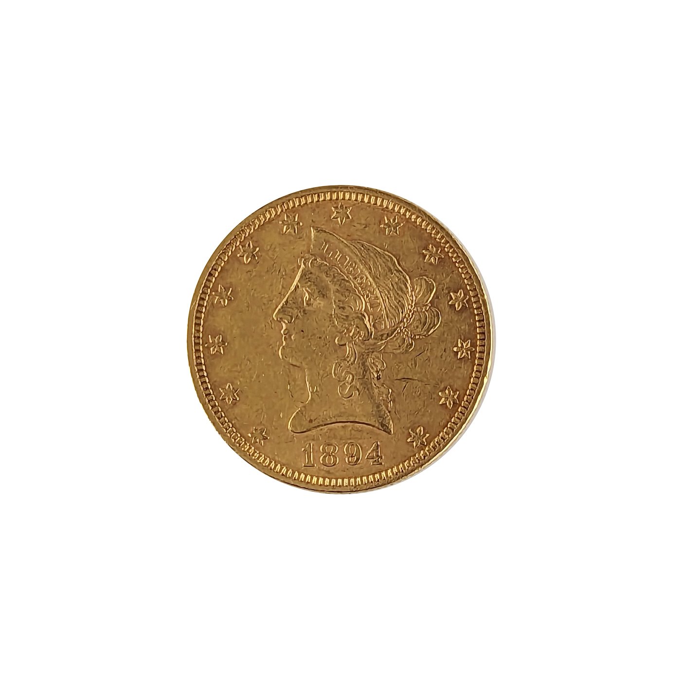 .. - USA Zlatá mince Hlava s korunkou 10 dollar 1894