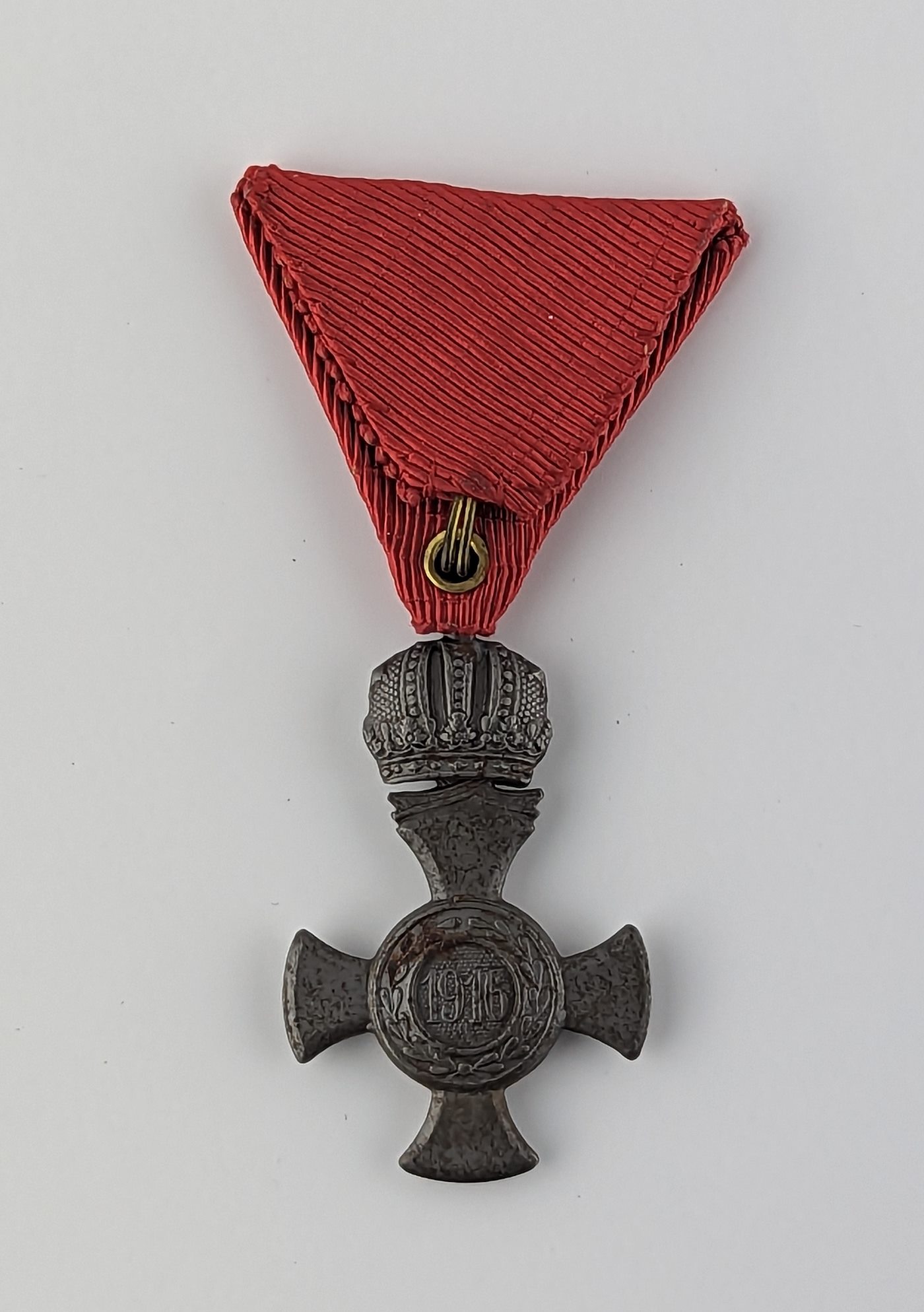 .. - Železný záslužný kříž 1916 s korunou, s civilní stuhou