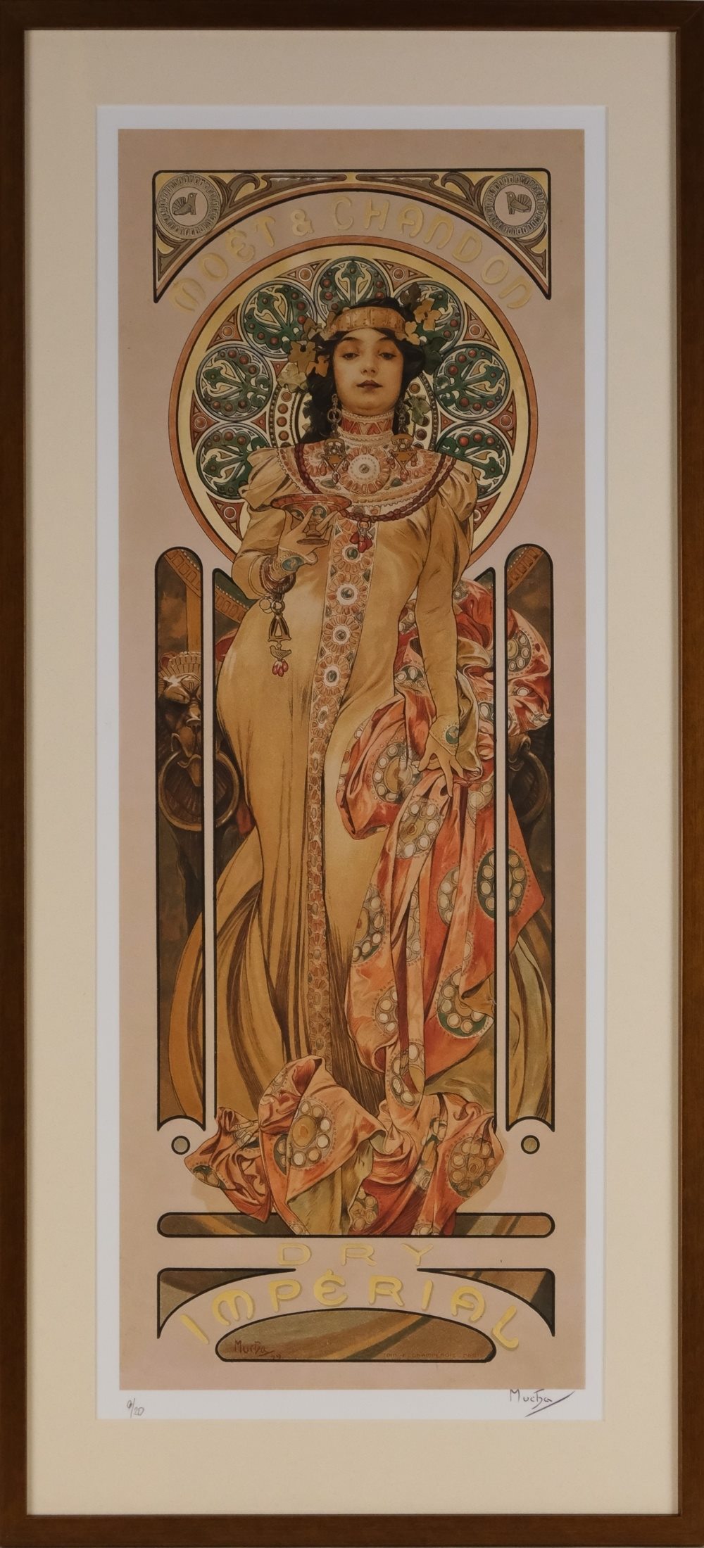 Alfons Mucha - Moet E Chandon: Dry Imperial