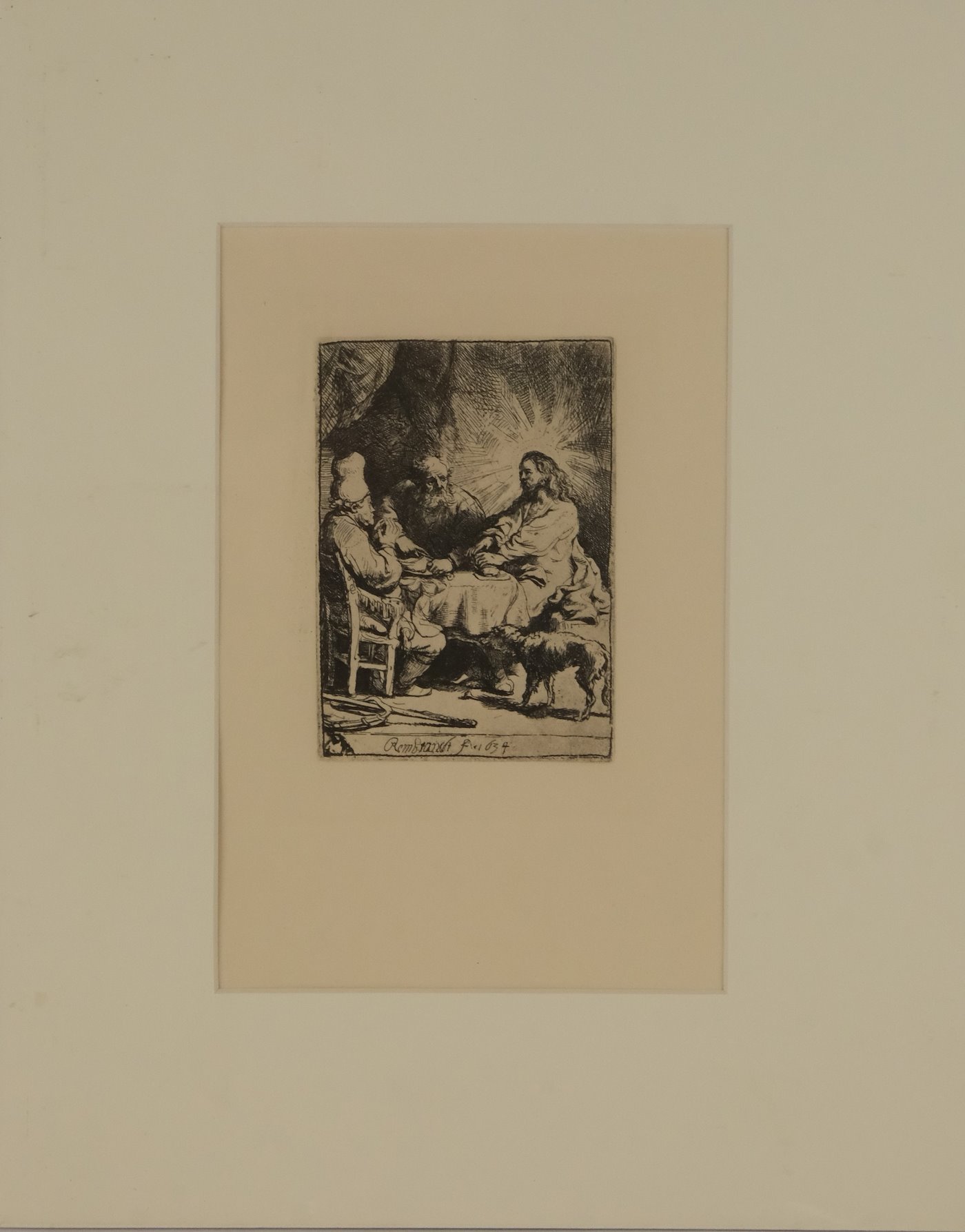 Rembrandt van Rijn - Ježíš a učedníci