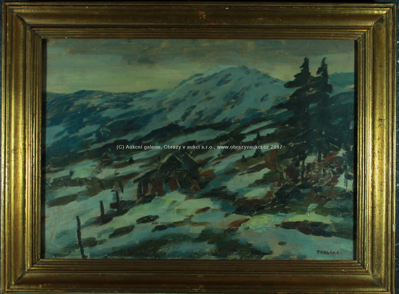 Jaroslav Panuška - Zima v horách
