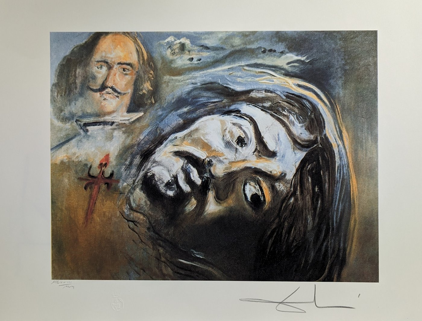 Salvador Dalí - Christ Contemplated