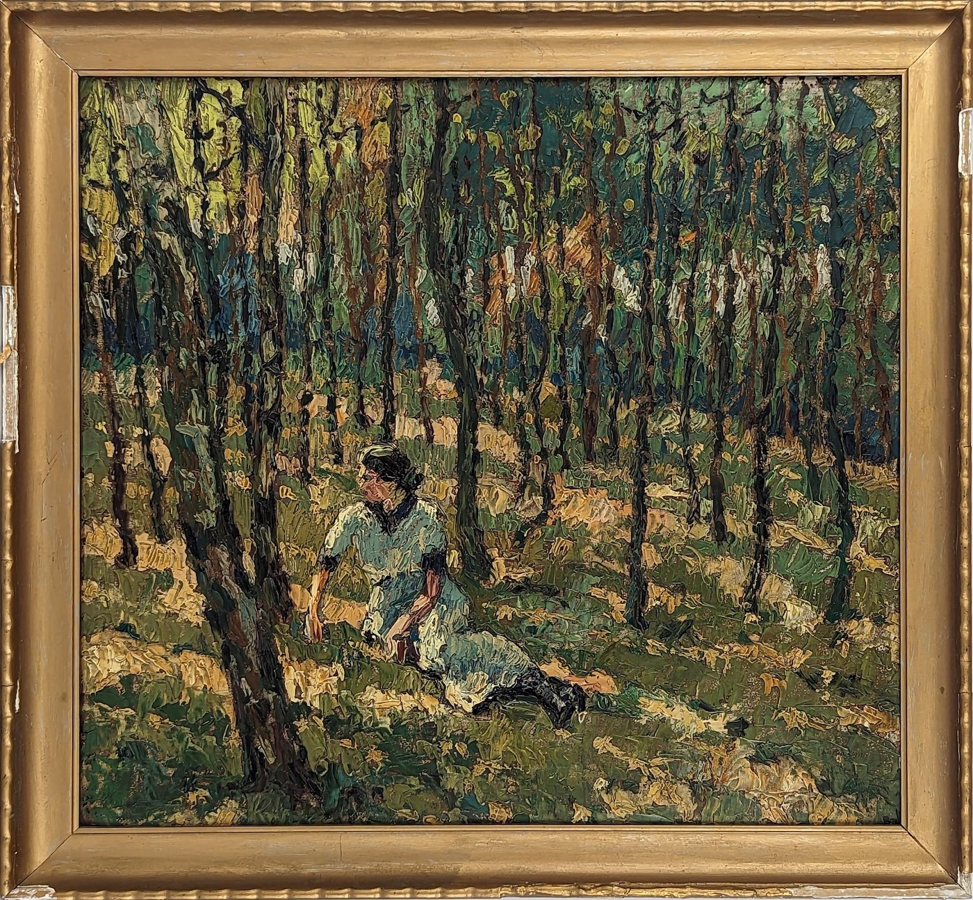 Kafka - Odpočívající dívka v lese