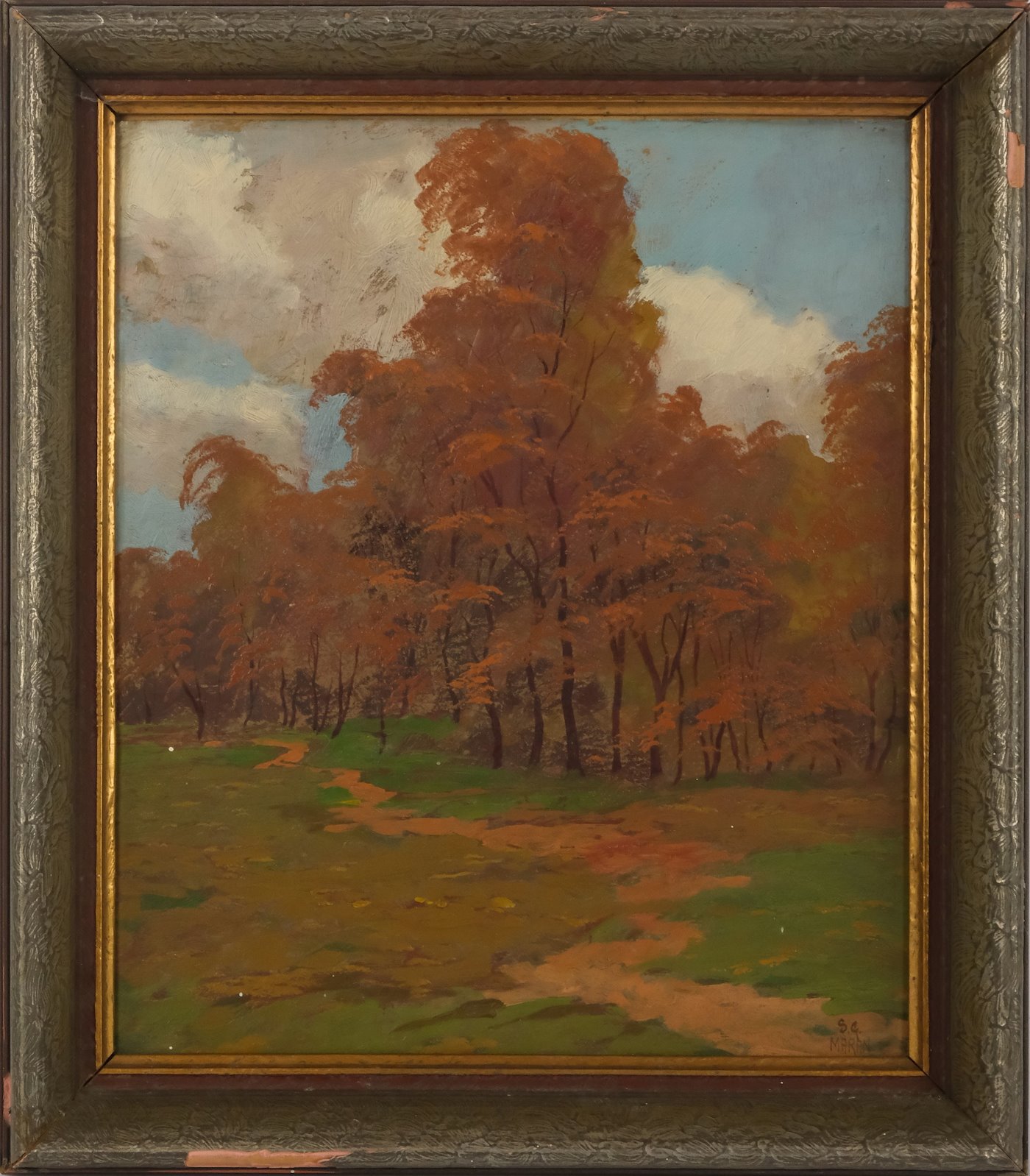 Gustav S. Maran - Podzim u lesa