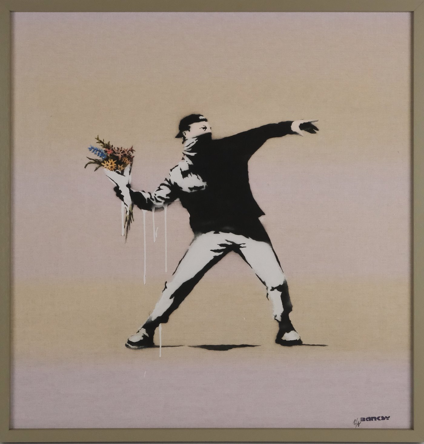 Banksy - Love Is In The Air