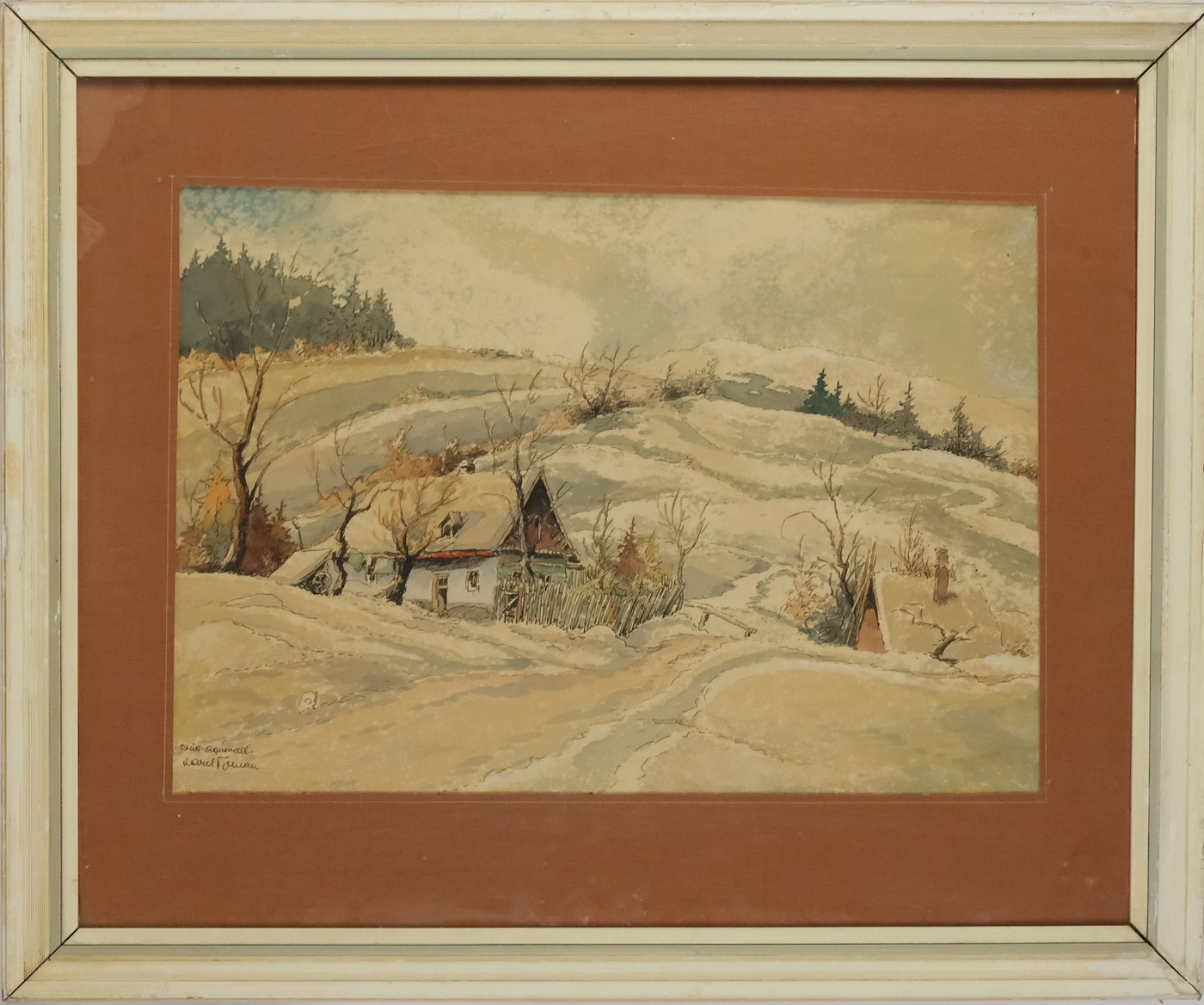 Karel Toman (1889) - Samota v zasněžené krajině