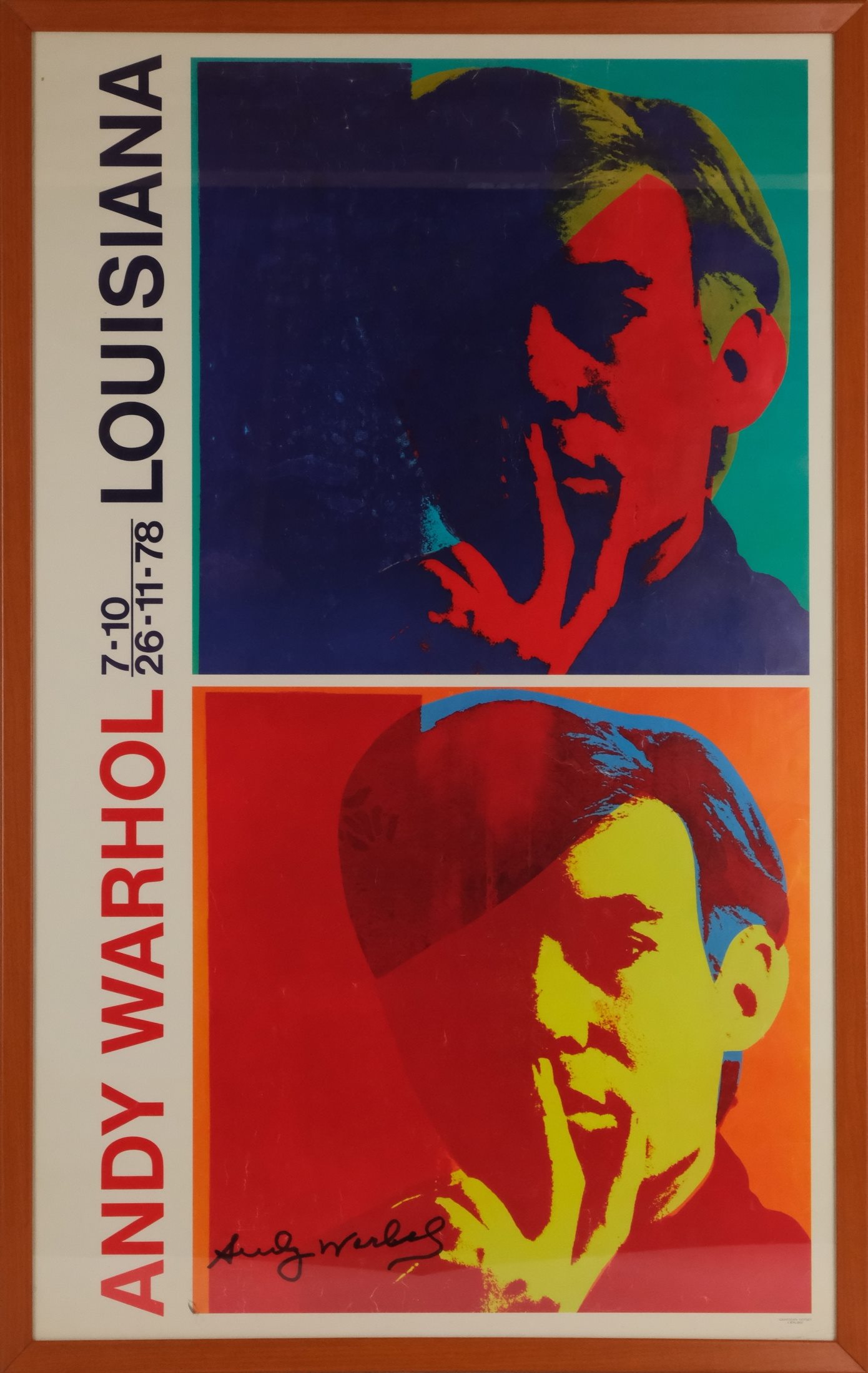 Andy Warhol - Plakát k výstavě