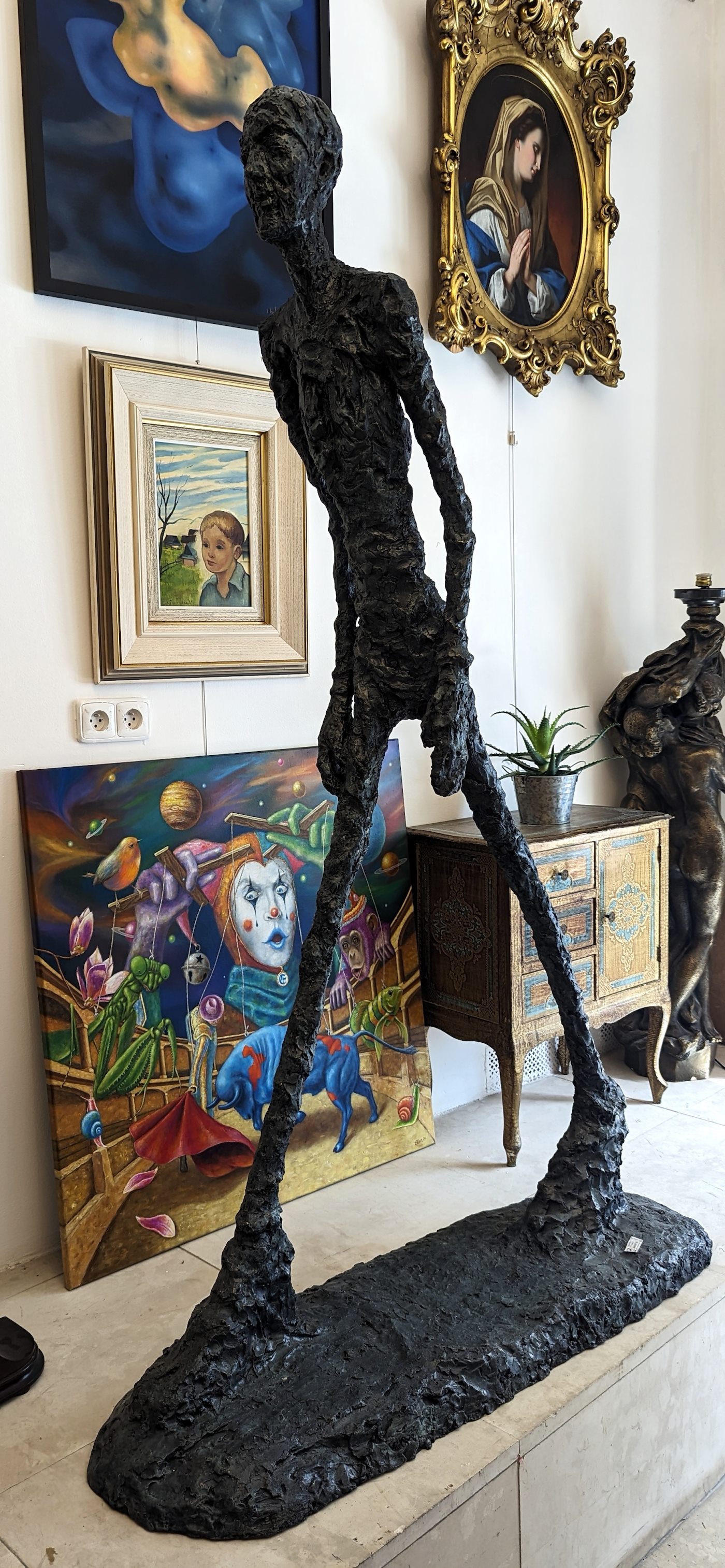 Alberto Giacometti - Kráčející muž - 184 cm!