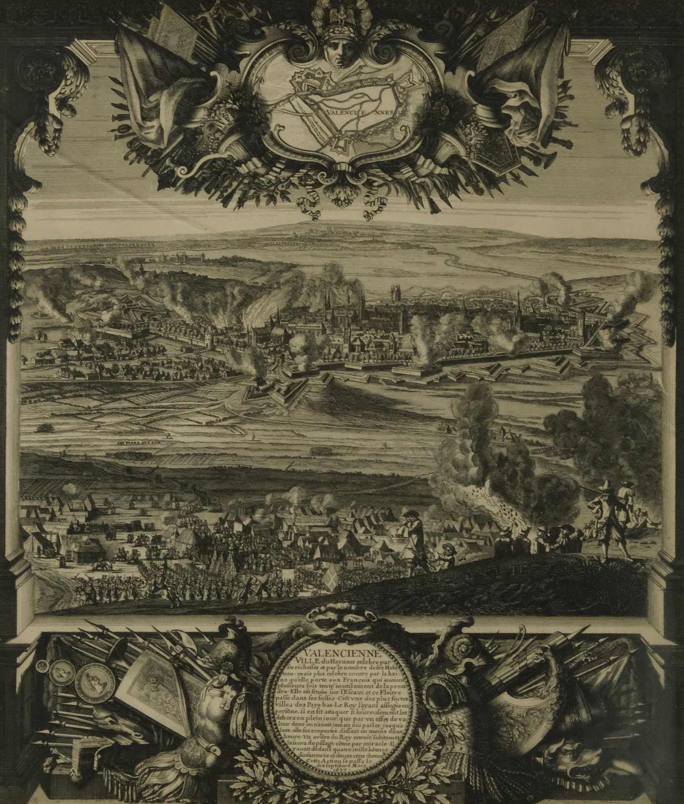 17. století - Obléhání Valencie v roce 1677