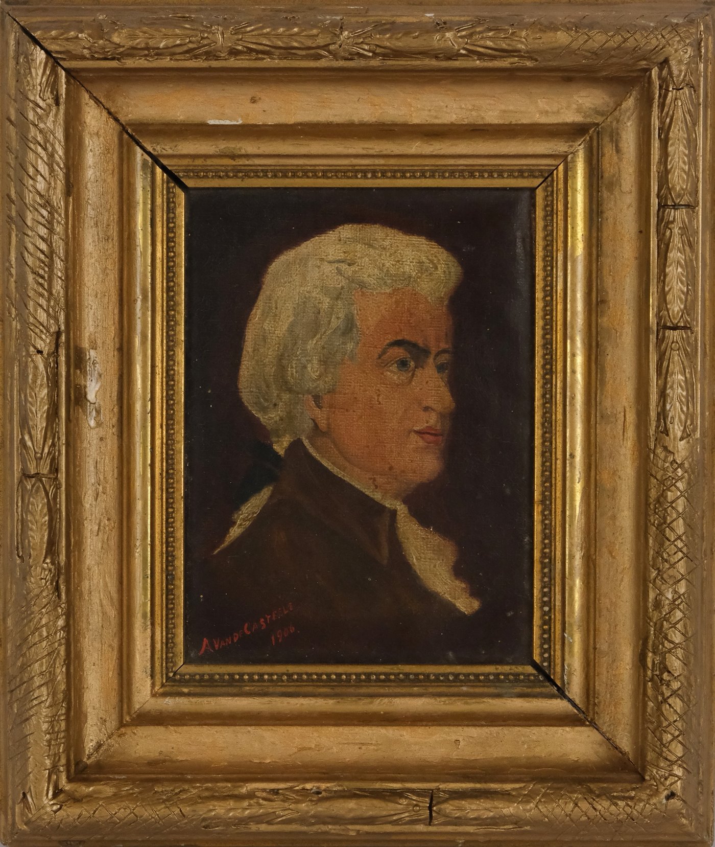 Auguste Van De Casteele - Konvolut 2 portrétů
