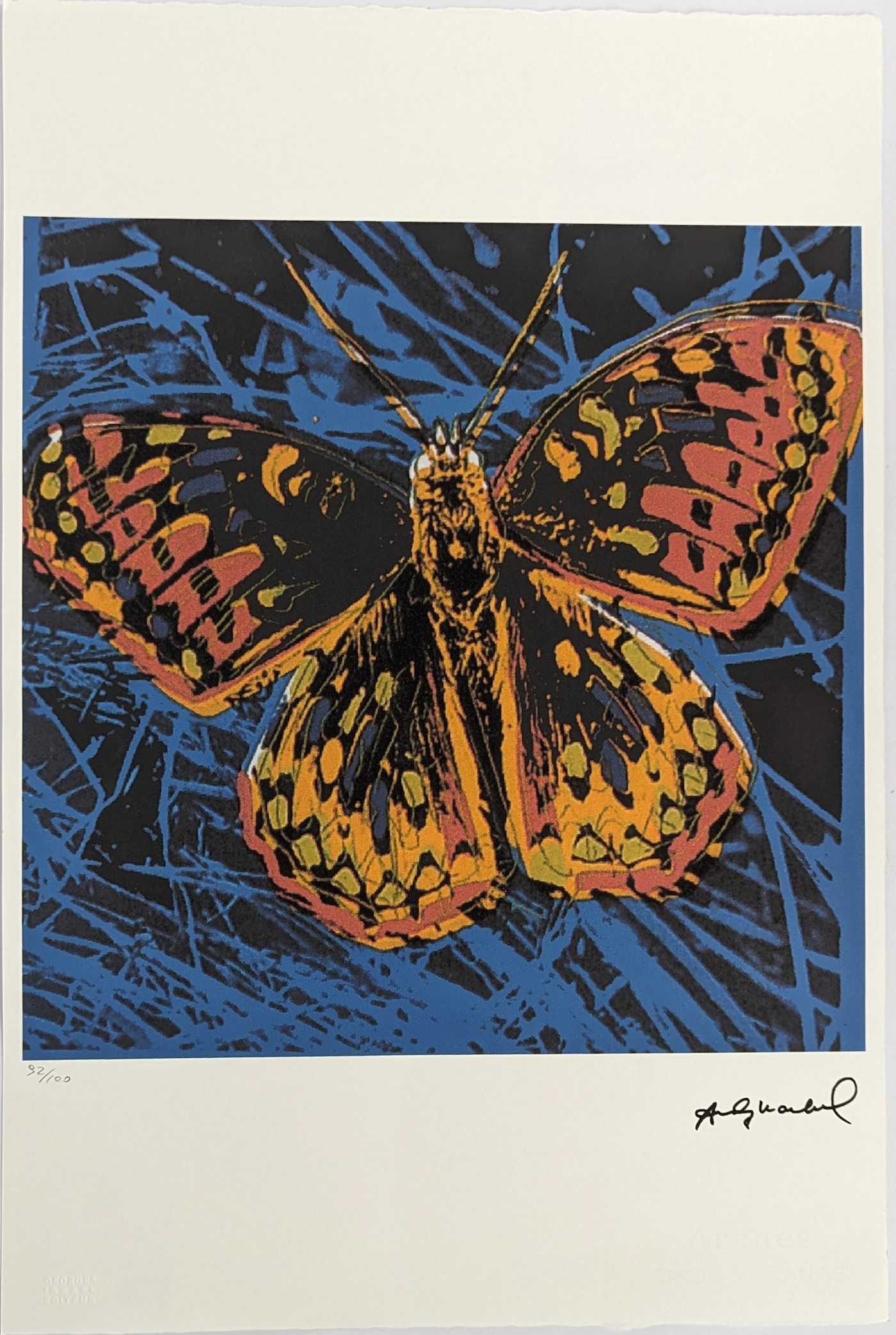 Andy Warhol - Motýl