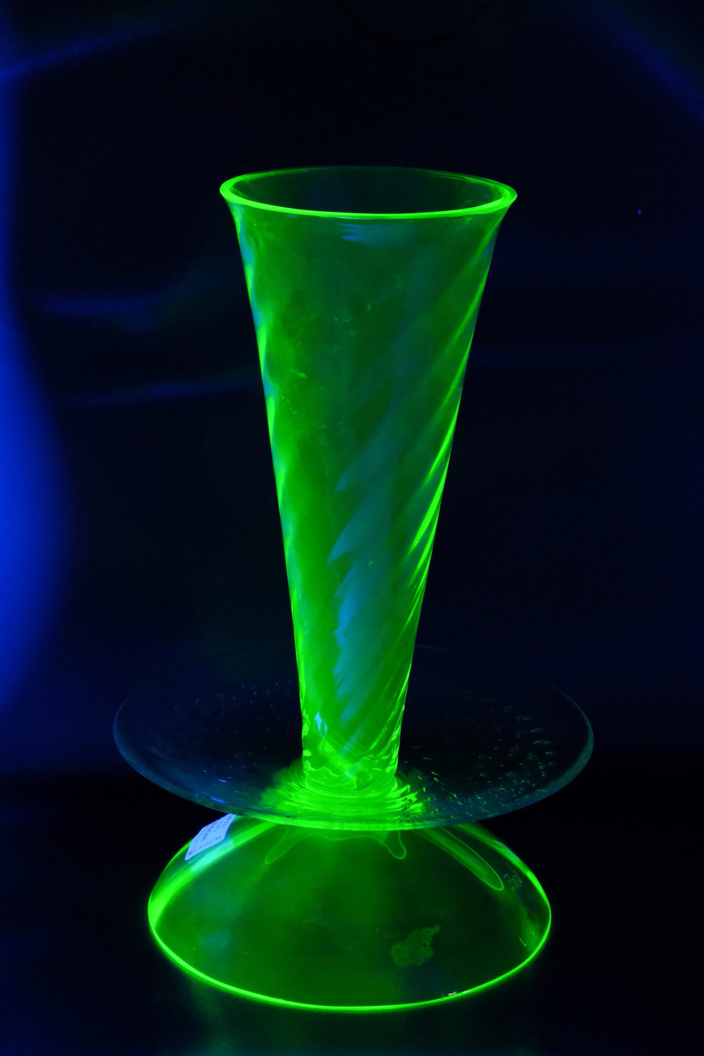 Bořek Šípek - Váza z uranového skla