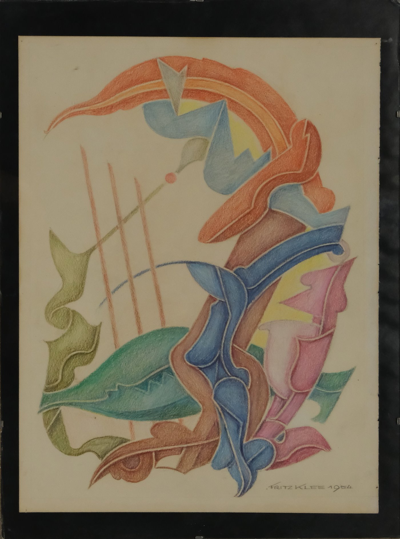 Fritz Klee - Abstraktní motiv