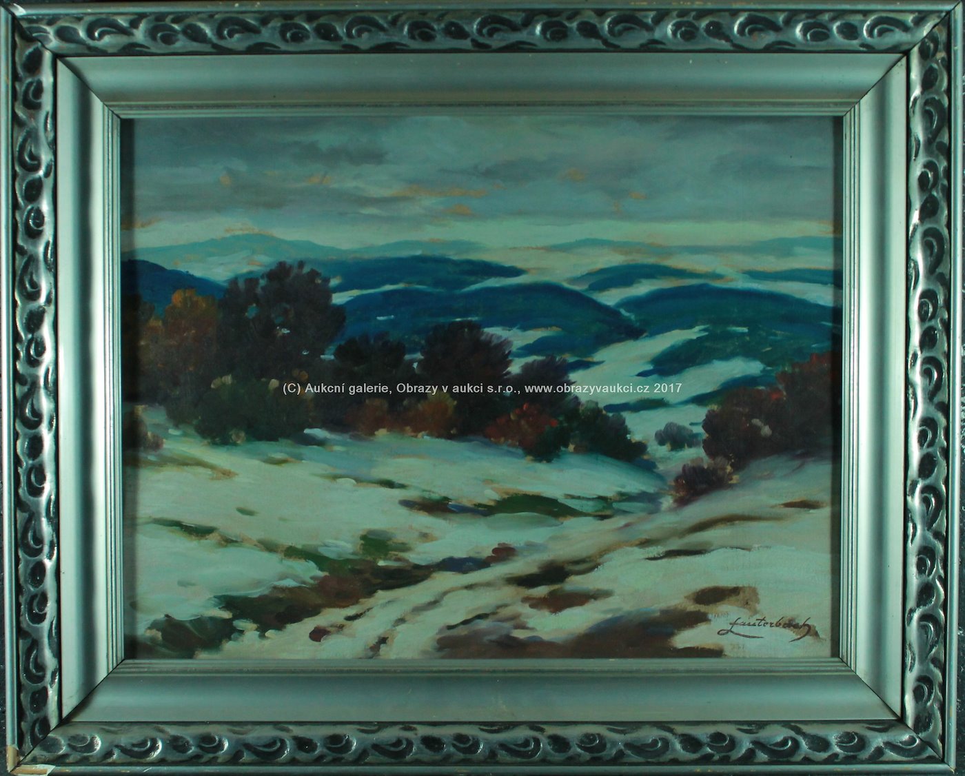 Julius Lauterbach - První sníh v horách