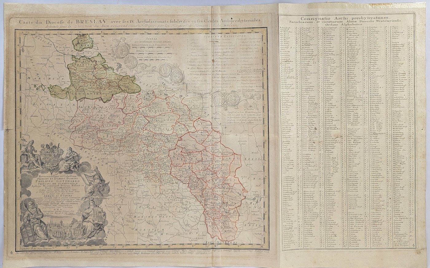 Homann dědicové - Konvolut 2 map