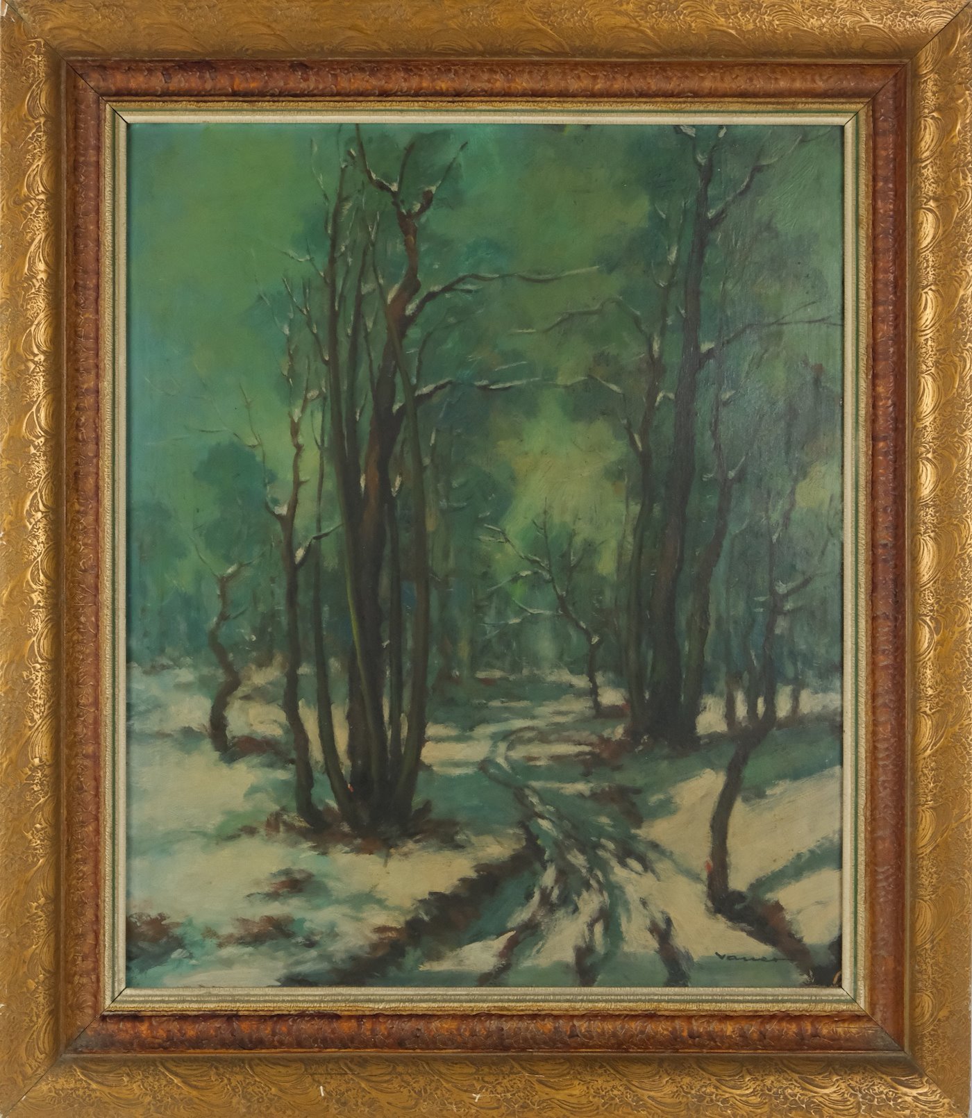 Václav Vaner - Cesta zimním lesem