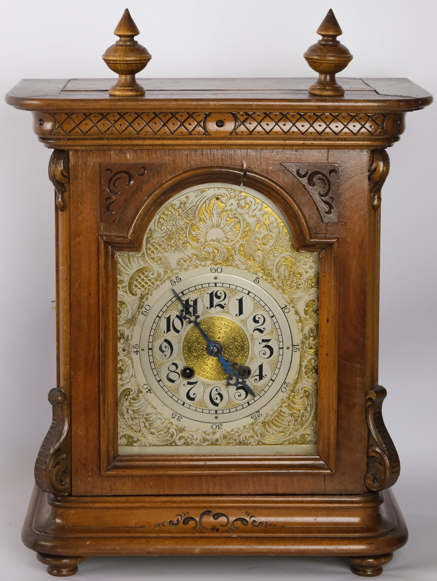 Německo, 2. polovina 19. století - Krbové hodiny