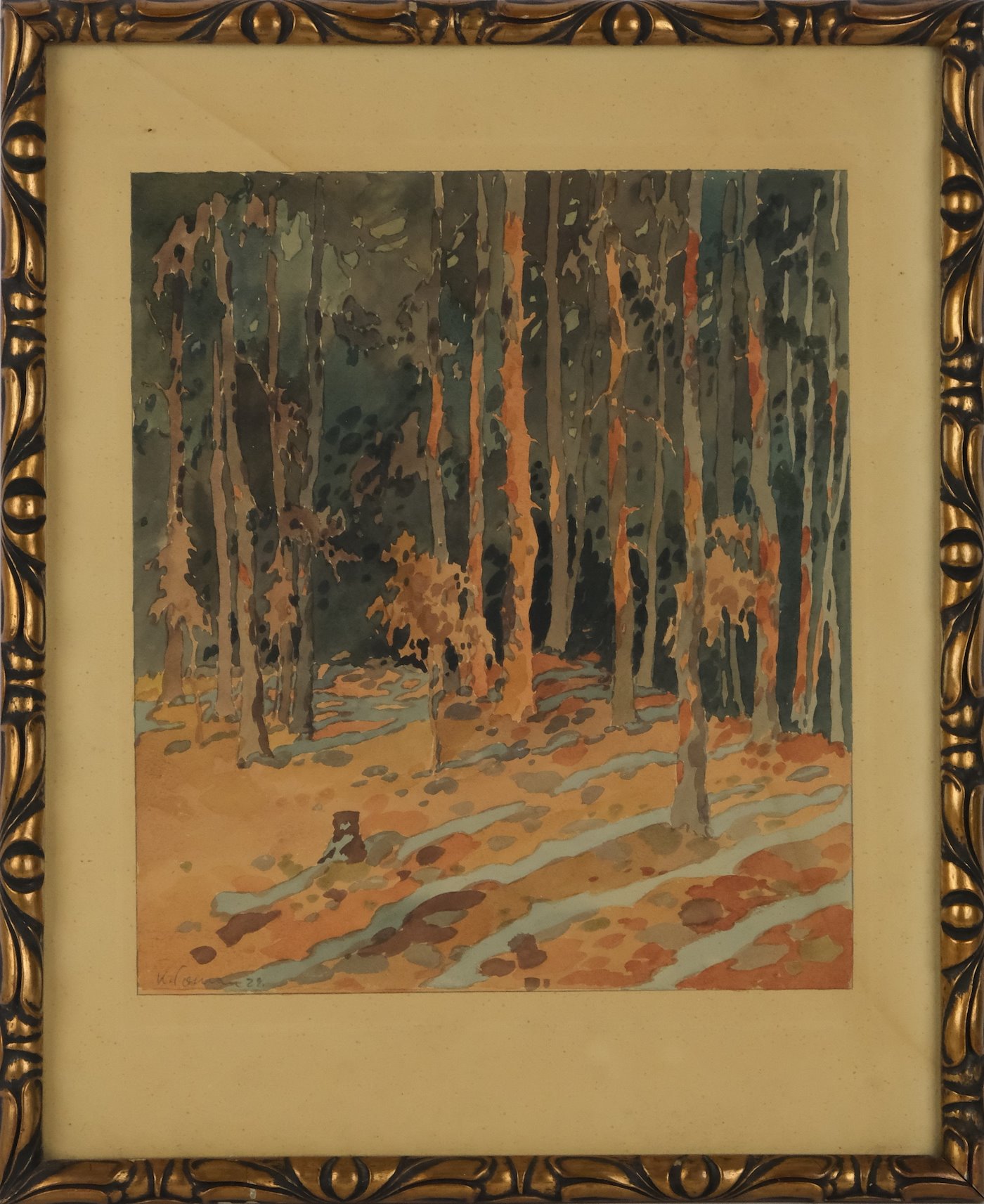 Karel Toman (1889) - Konvolut 2 prací -  Březový háj a V lese