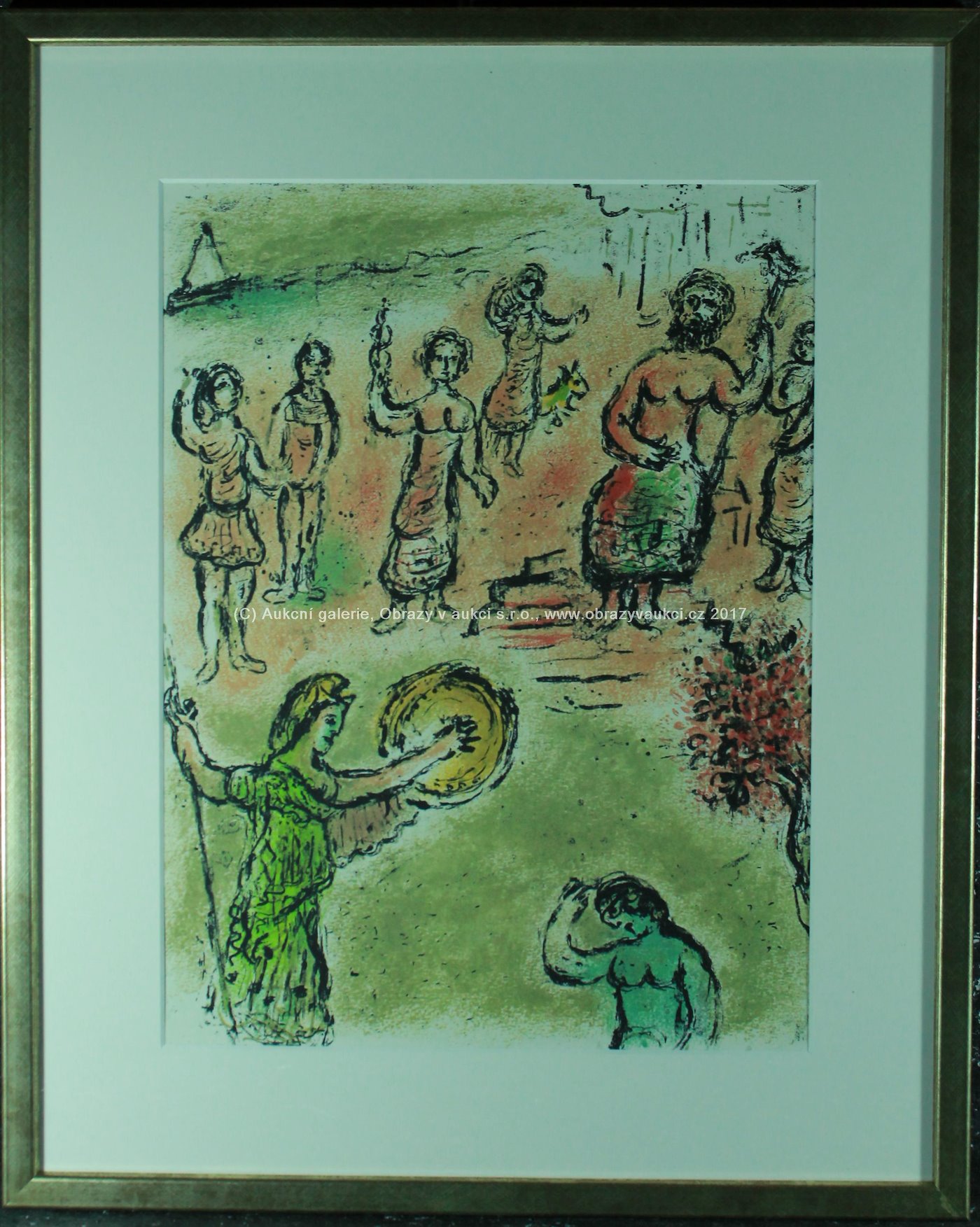 Marc Chagall - Setkání Bohů