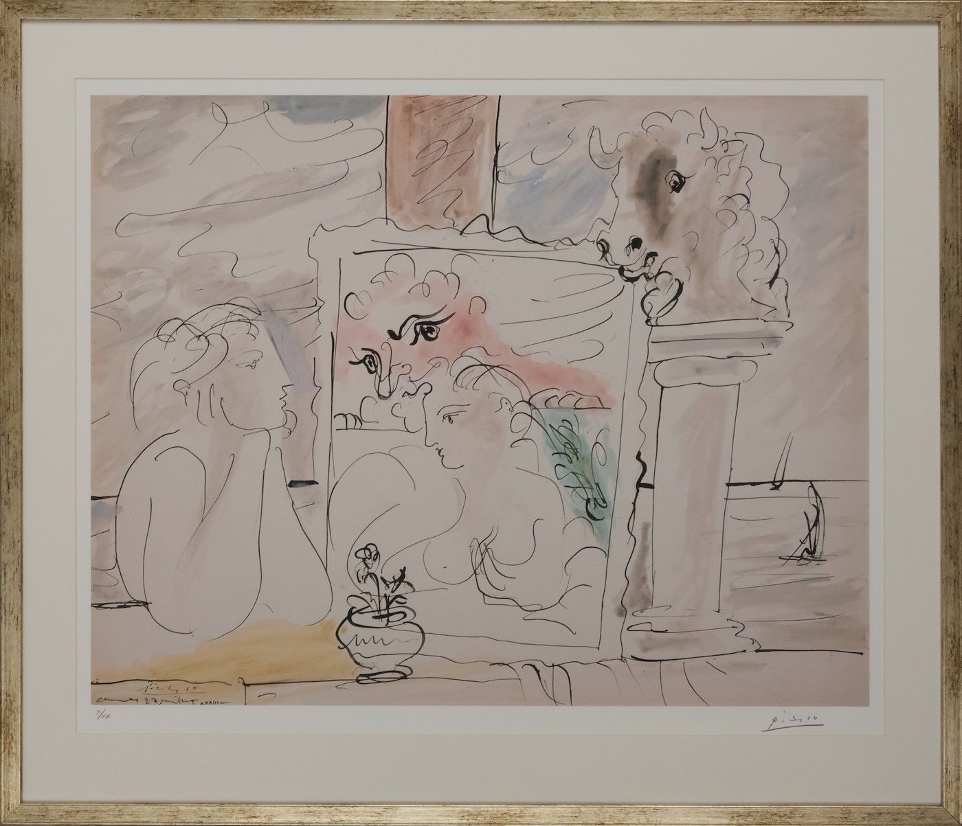 Pablo Picasso - La belle et la Bete
