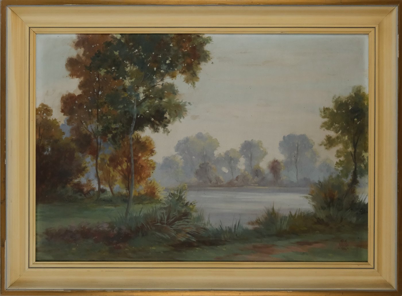 Gustav S. Maran - Na břehu rybníka
