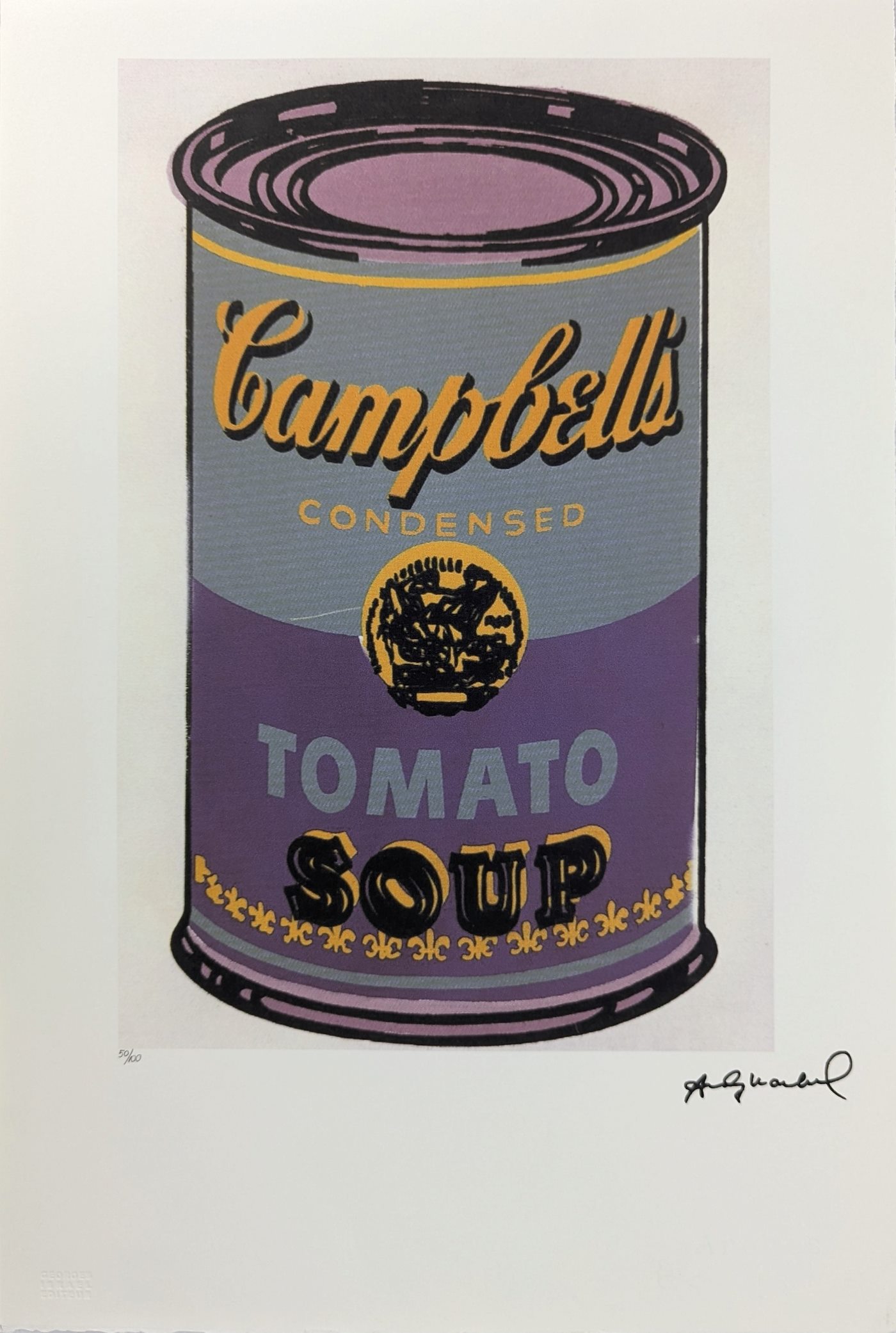 Andy Warhol - Campbell´s condensed tomato soup