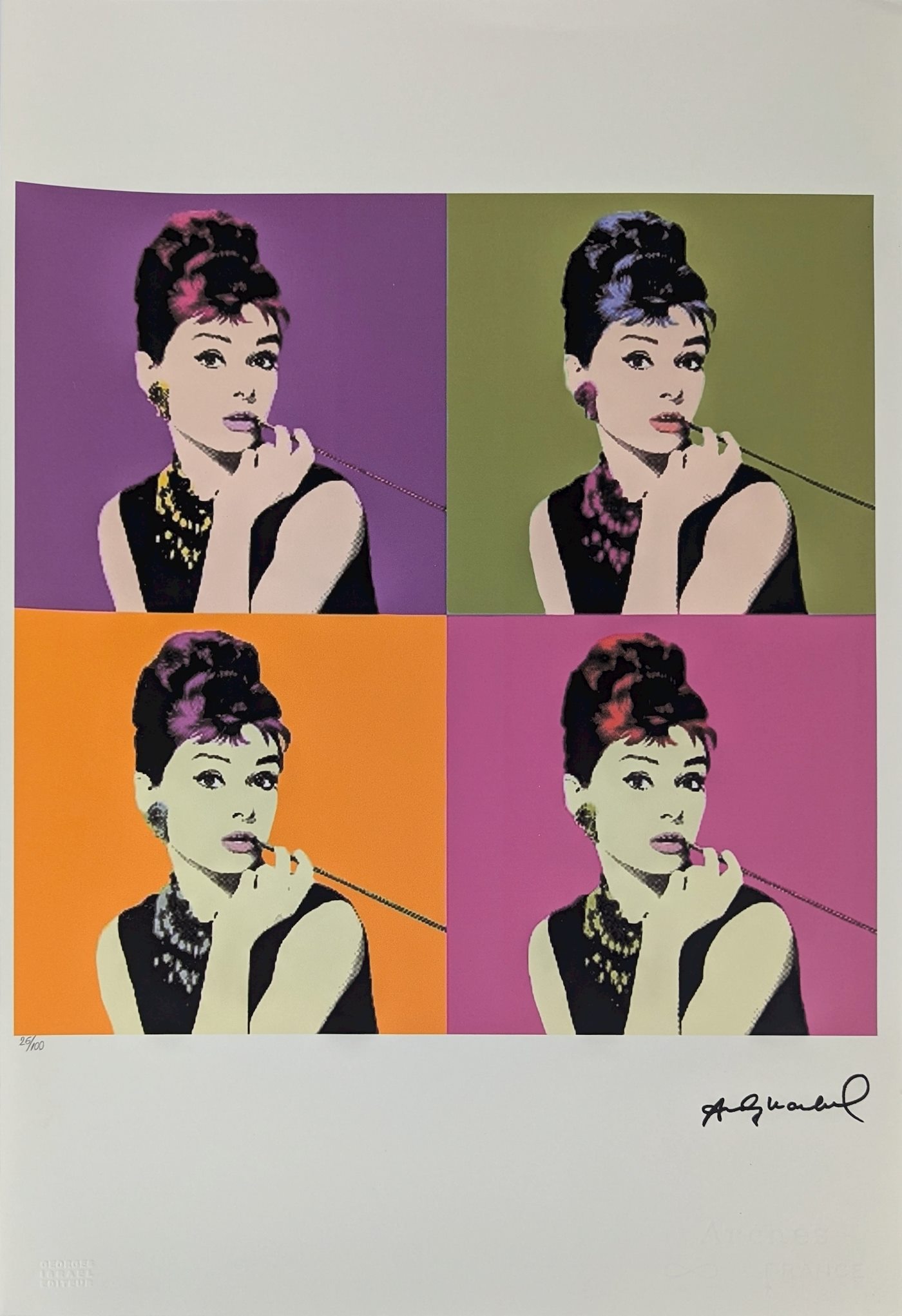 Andy Warhol - Audrey Hepburn