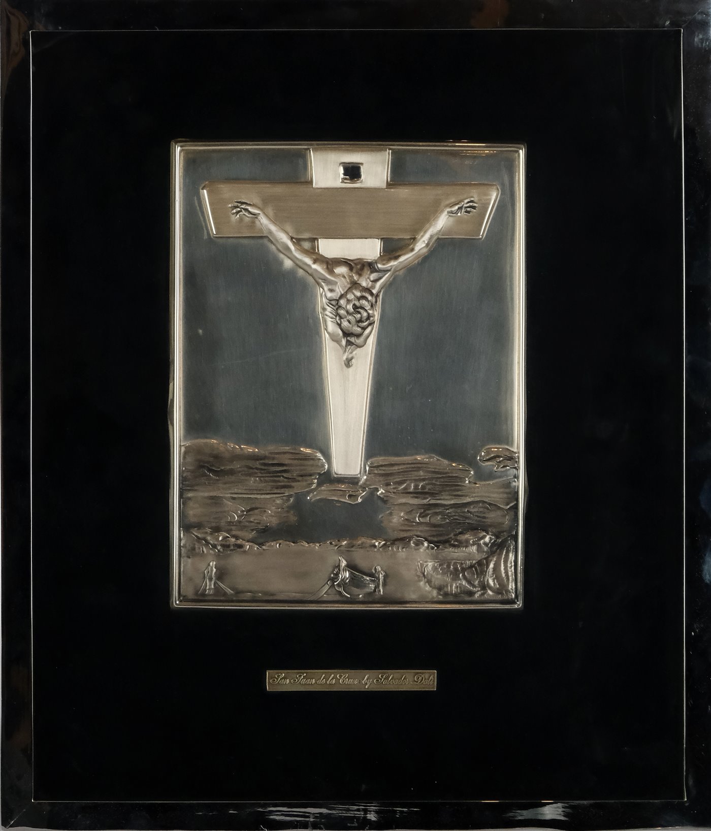 Salvador Dalí - Kristus, stříbro 999/1000, značeno platnou puncovní značkou, hrubá hmotnost 83,70 g