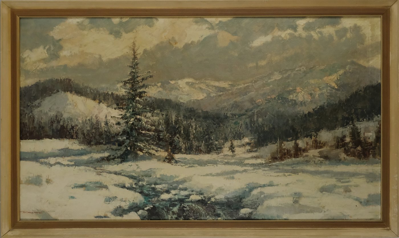Karel Karas - Zima v horách