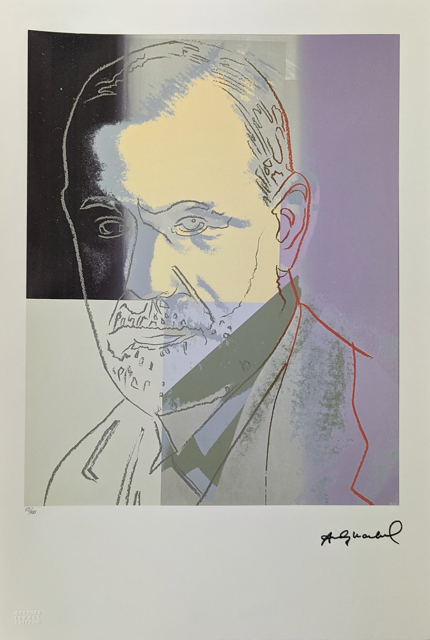 Andy Warhol - Sigmund Freud