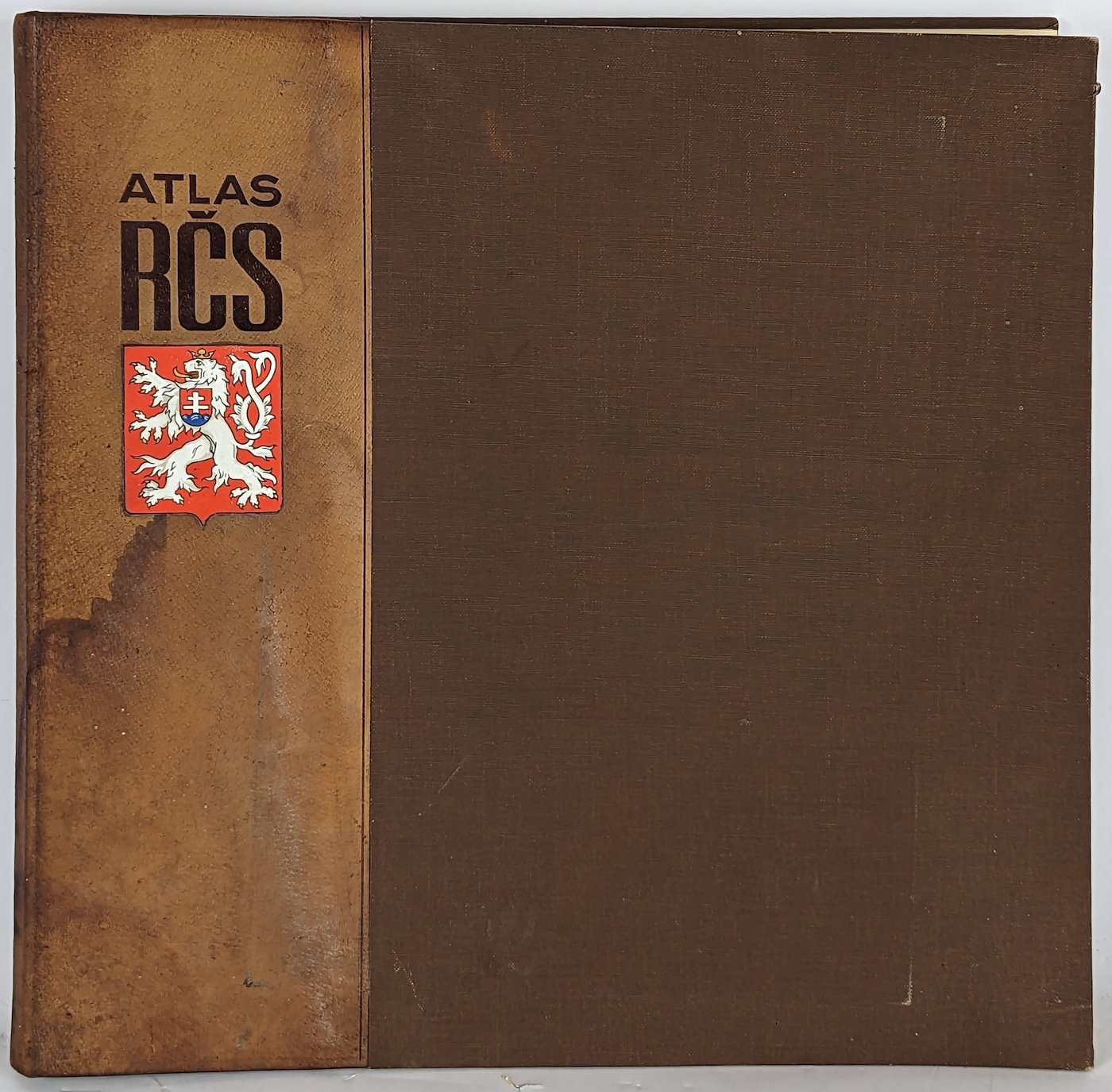 Václav Láska - Atlas republiky Československé + textový doprovod k mapám, 1935